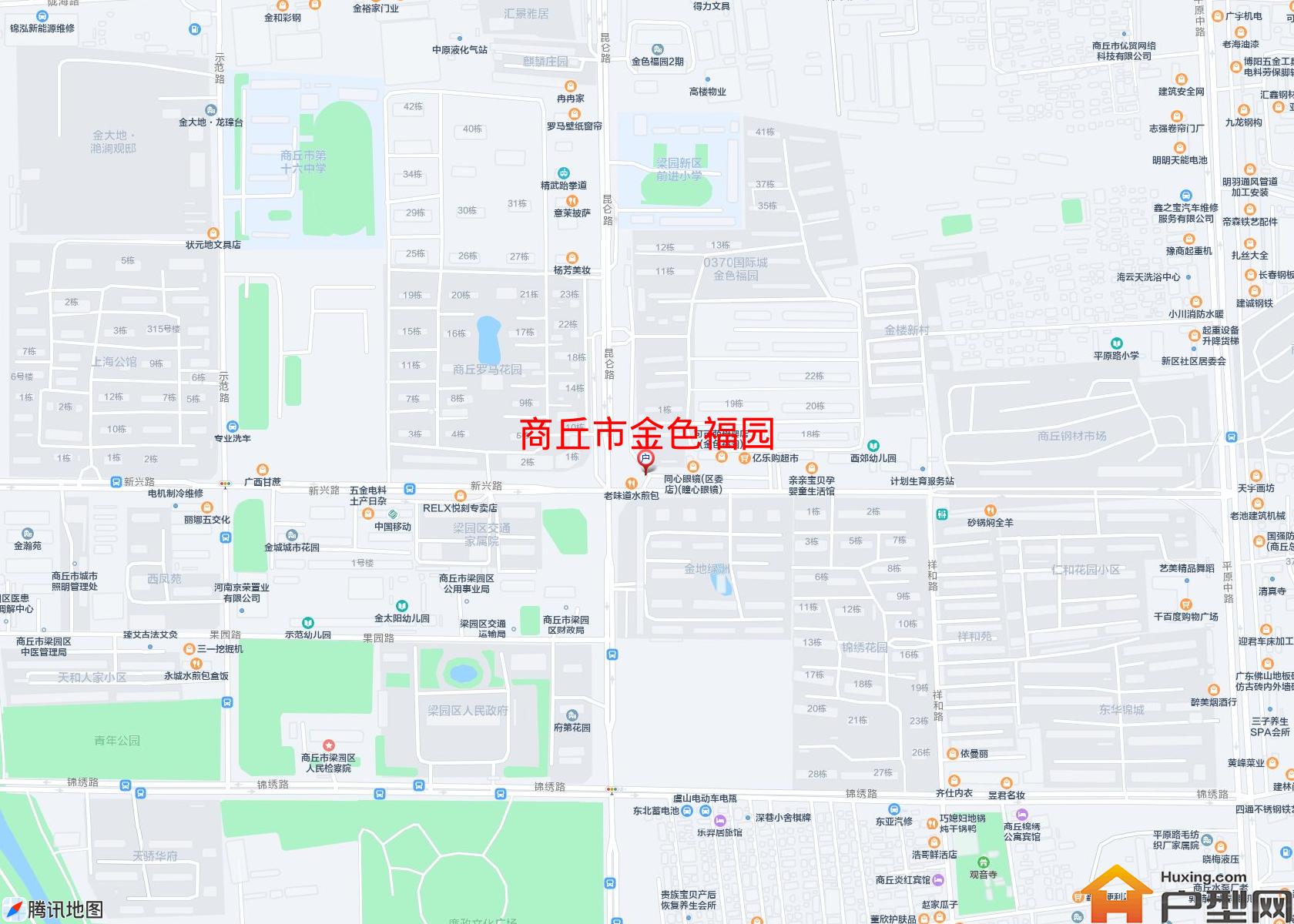 金色福园小区 - 户型网