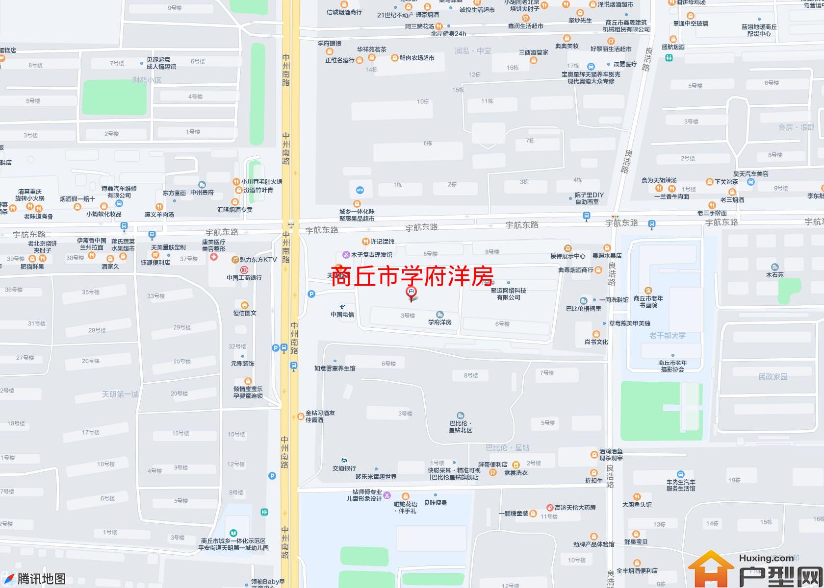 学府洋房小区 - 户型网