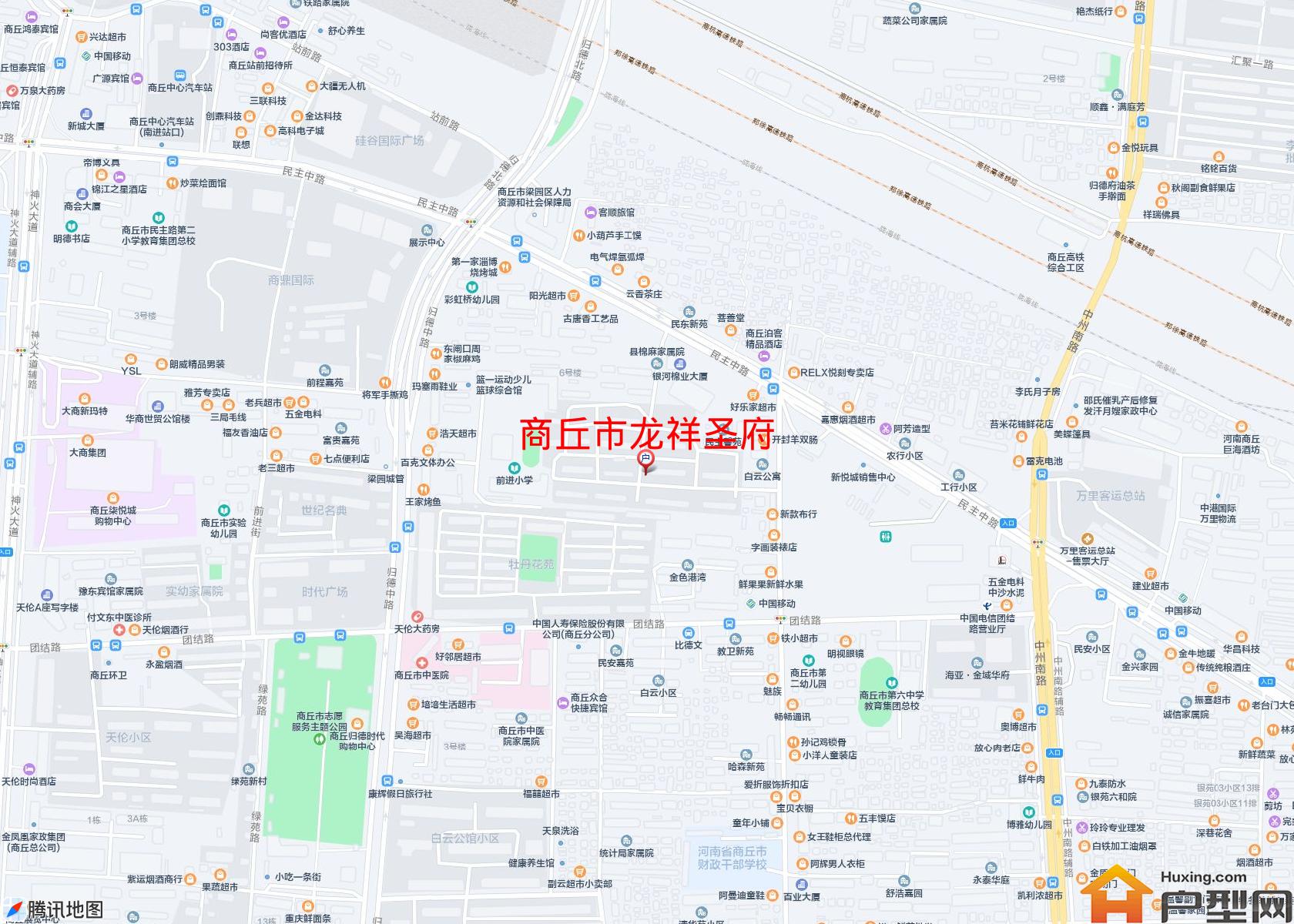 龙祥圣府小区 - 户型网