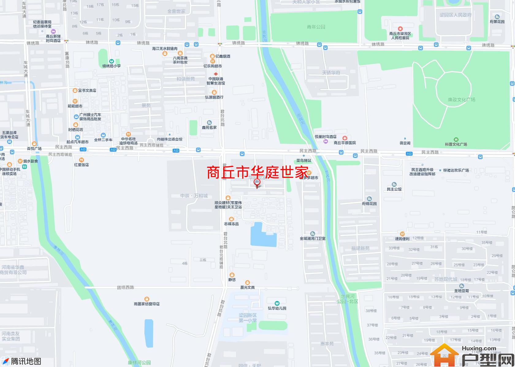 华庭世家小区 - 户型网