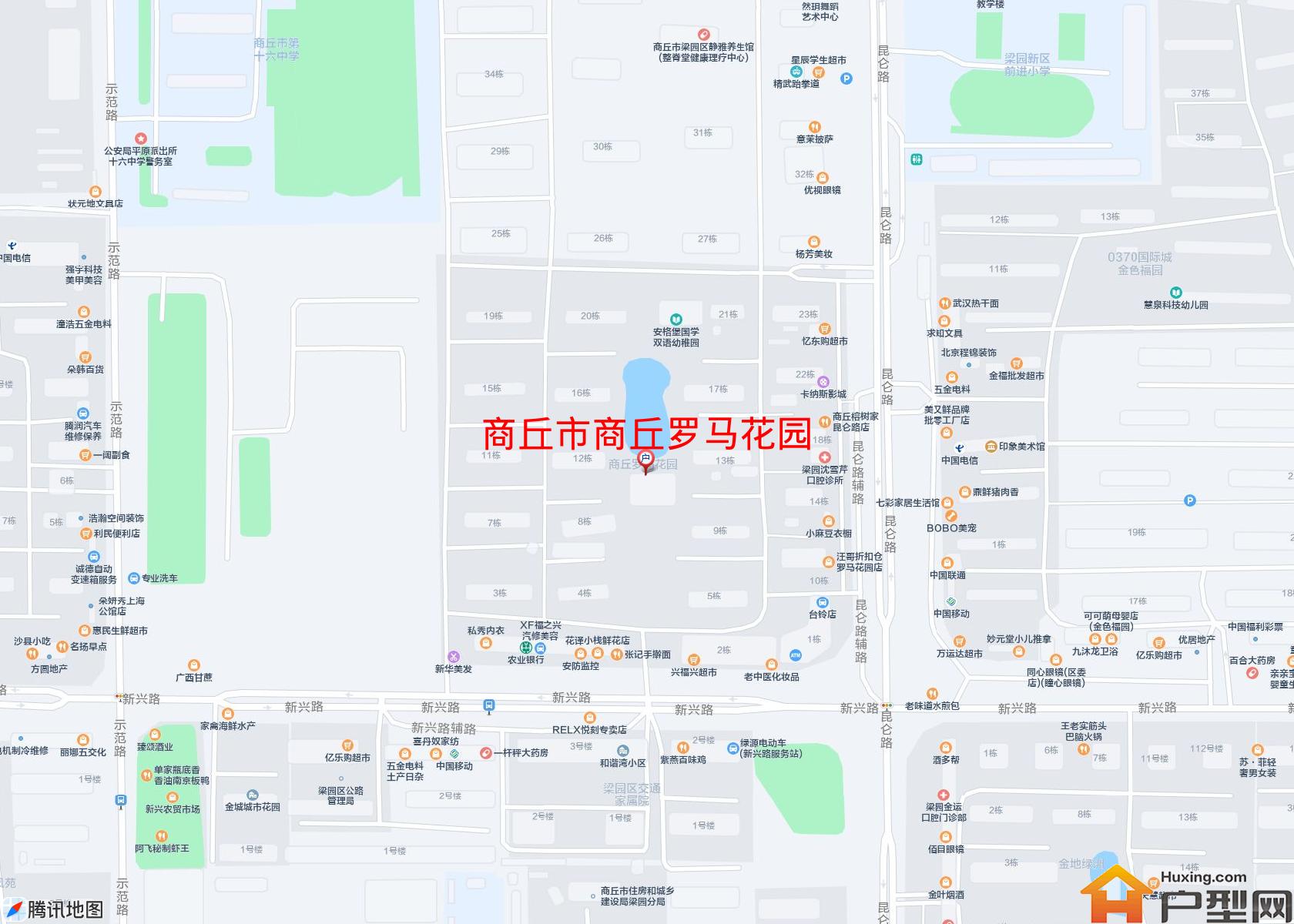 商丘罗马花园小区 - 户型网