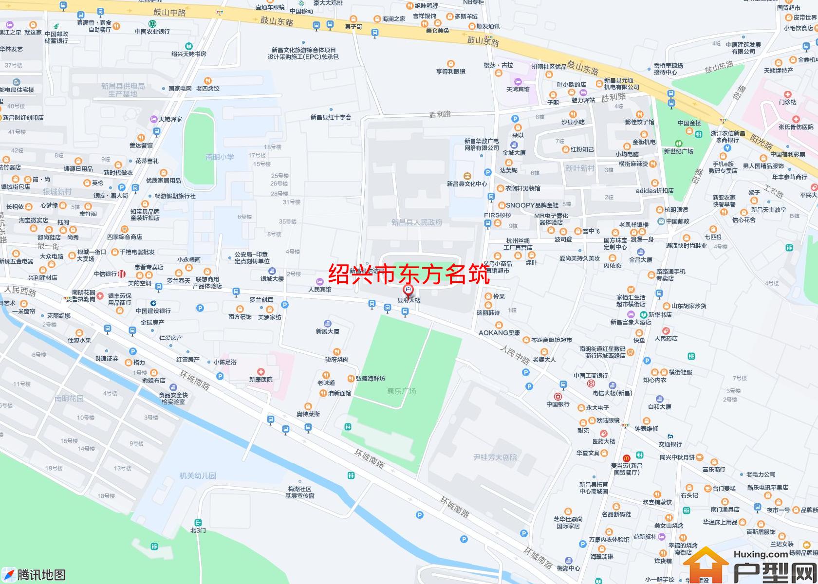 东方名筑小区 - 户型网