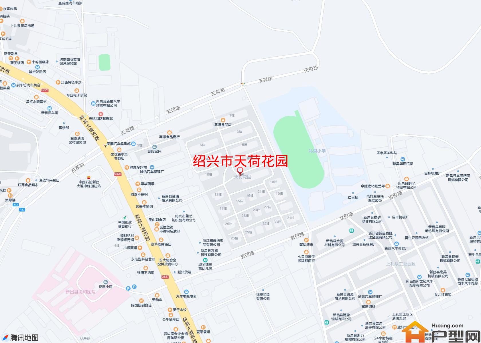 天荷花园小区 - 户型网