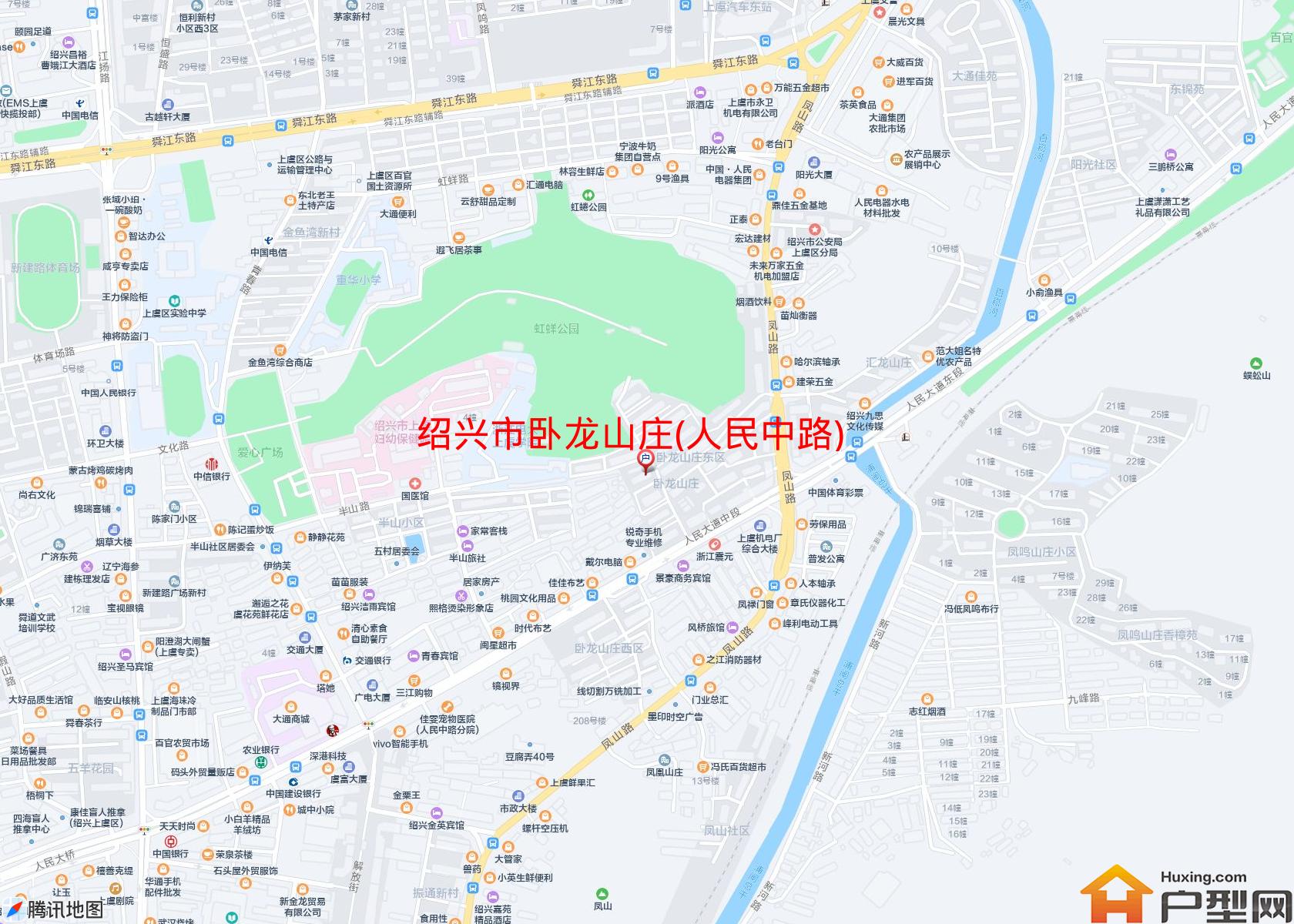 卧龙山庄(人民中路)小区 - 户型网