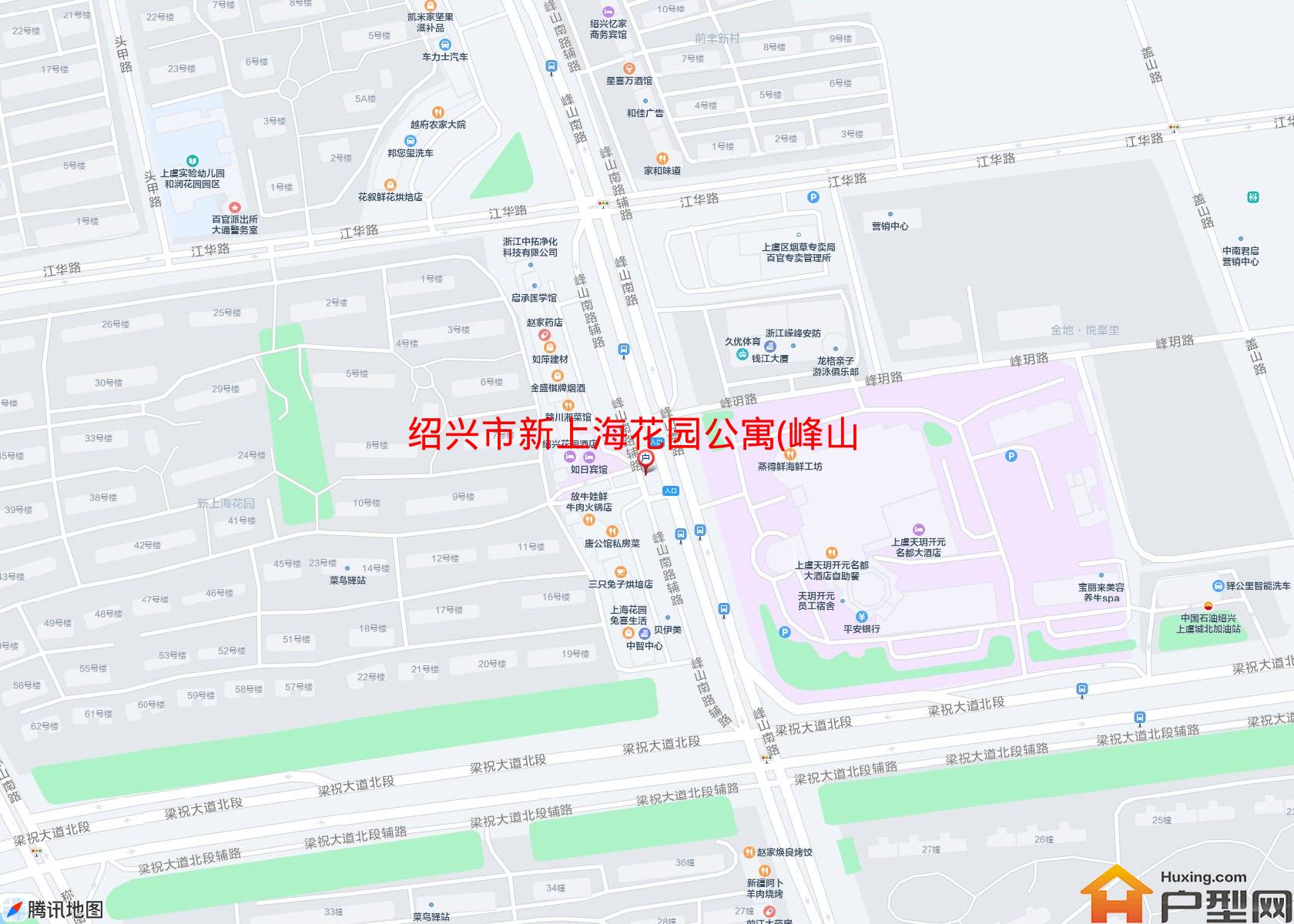 新上海花园公寓(峰山南路525号)小区 - 户型网