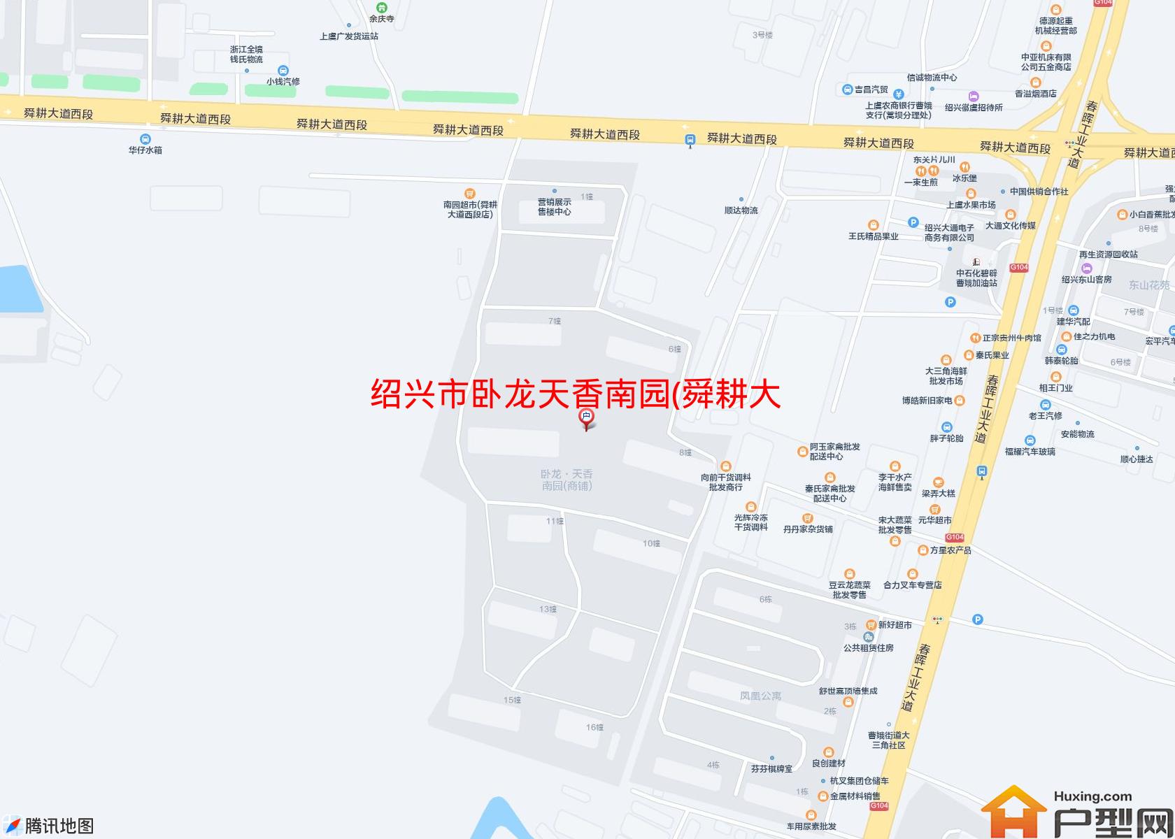 卧龙天香南园(舜耕大道)小区 - 户型网