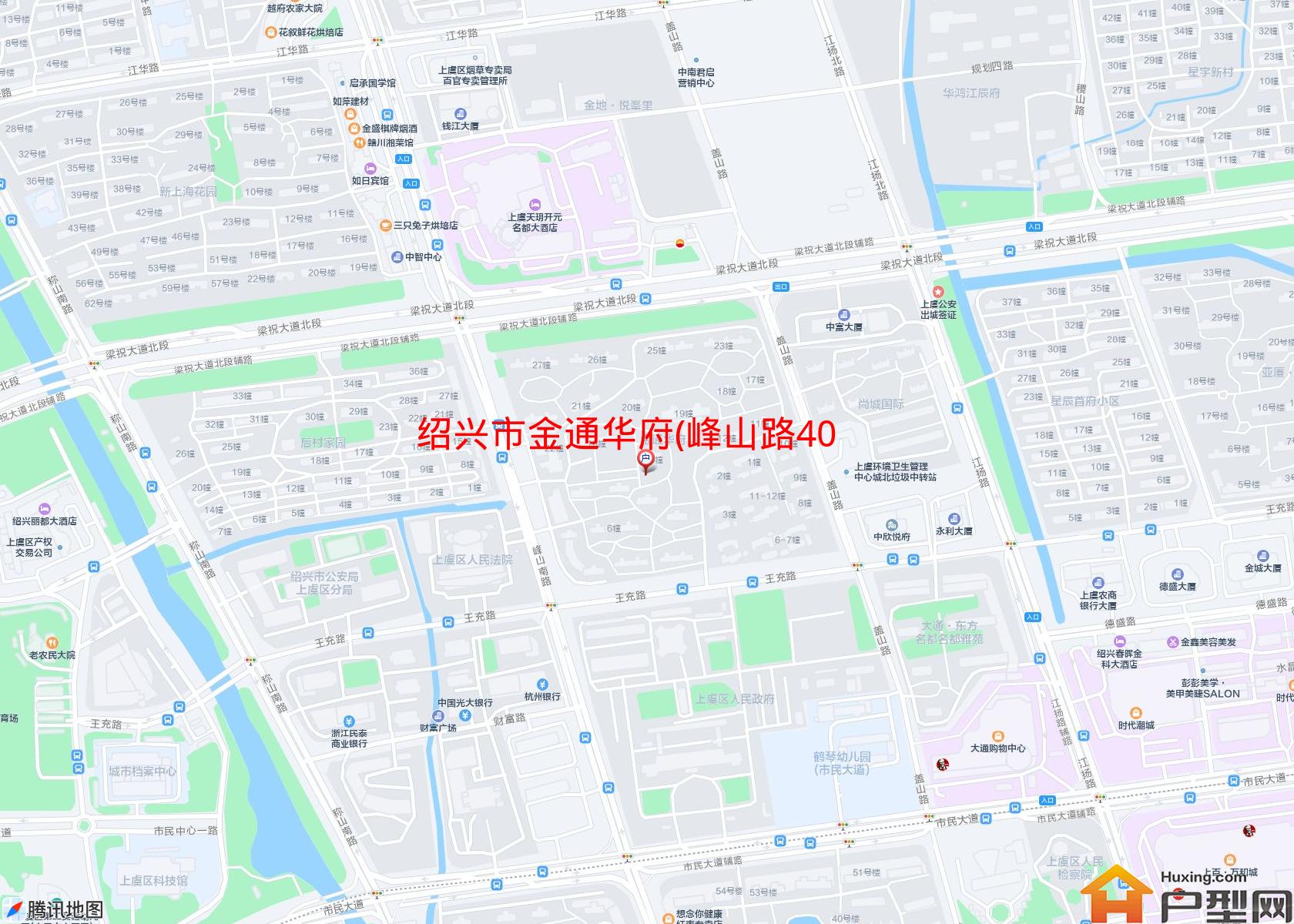 金通华府(峰山路401号)小区 - 户型网