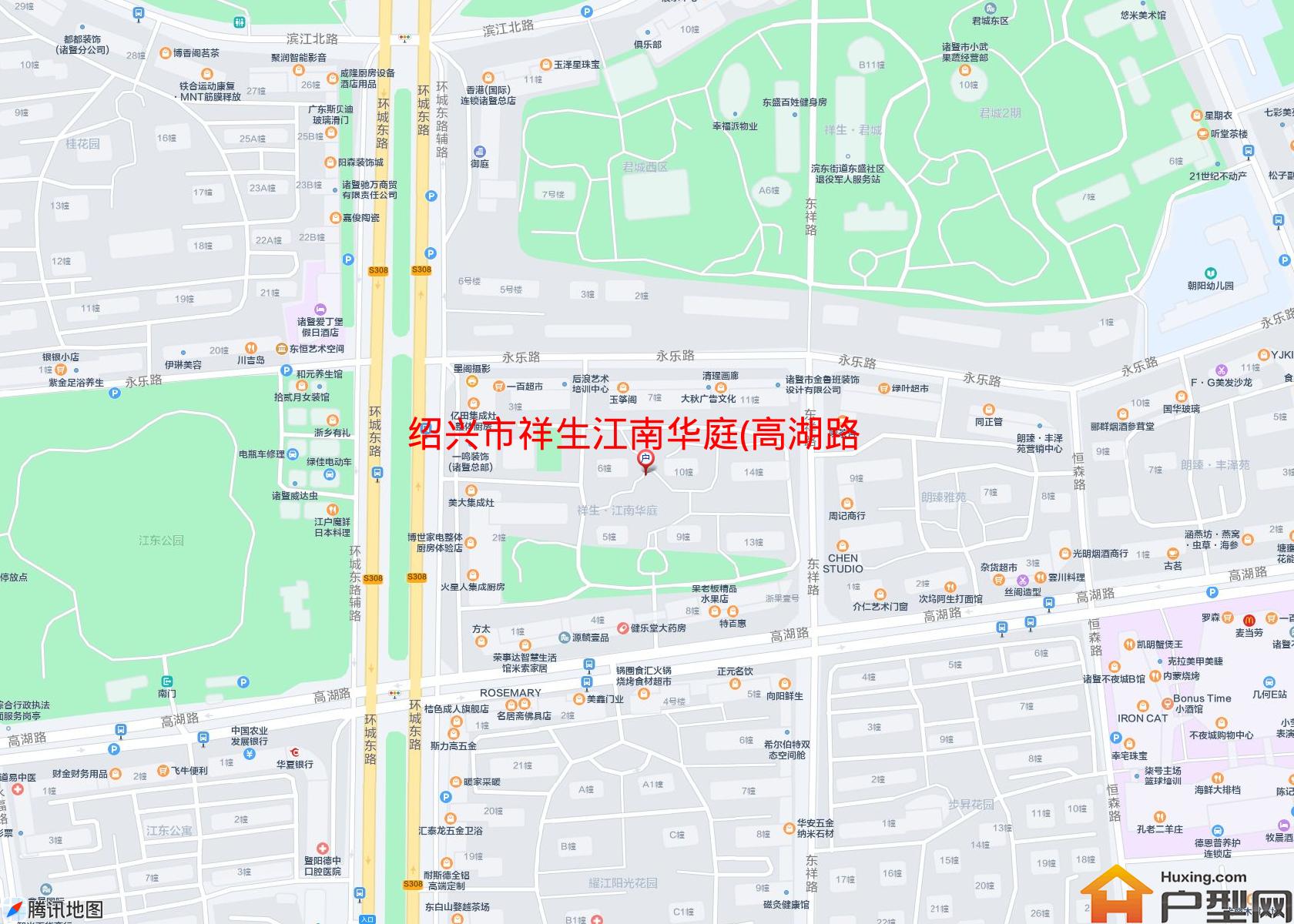祥生江南华庭(高湖路73号)小区 - 户型网