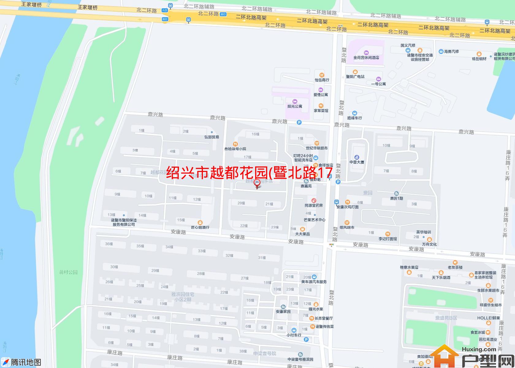 越都花园(暨北路17号)小区 - 户型网
