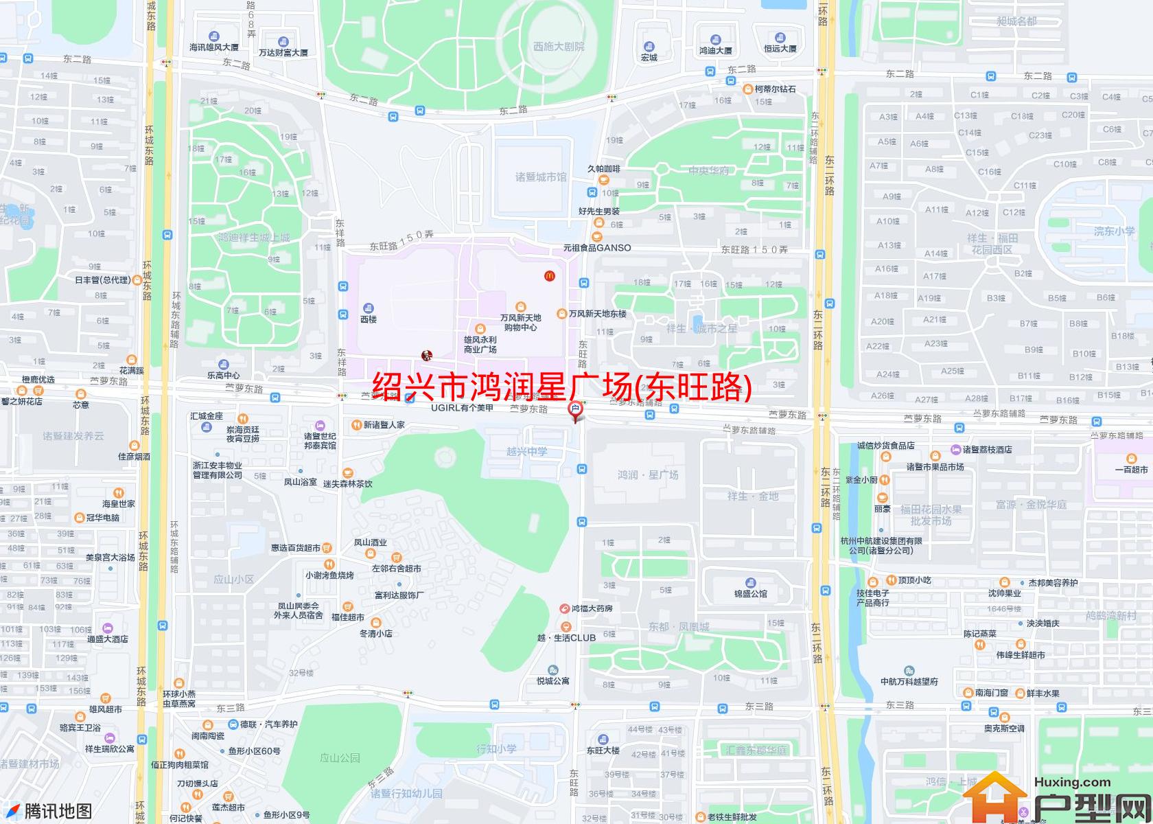 鸿润星广场(东旺路)小区 - 户型网