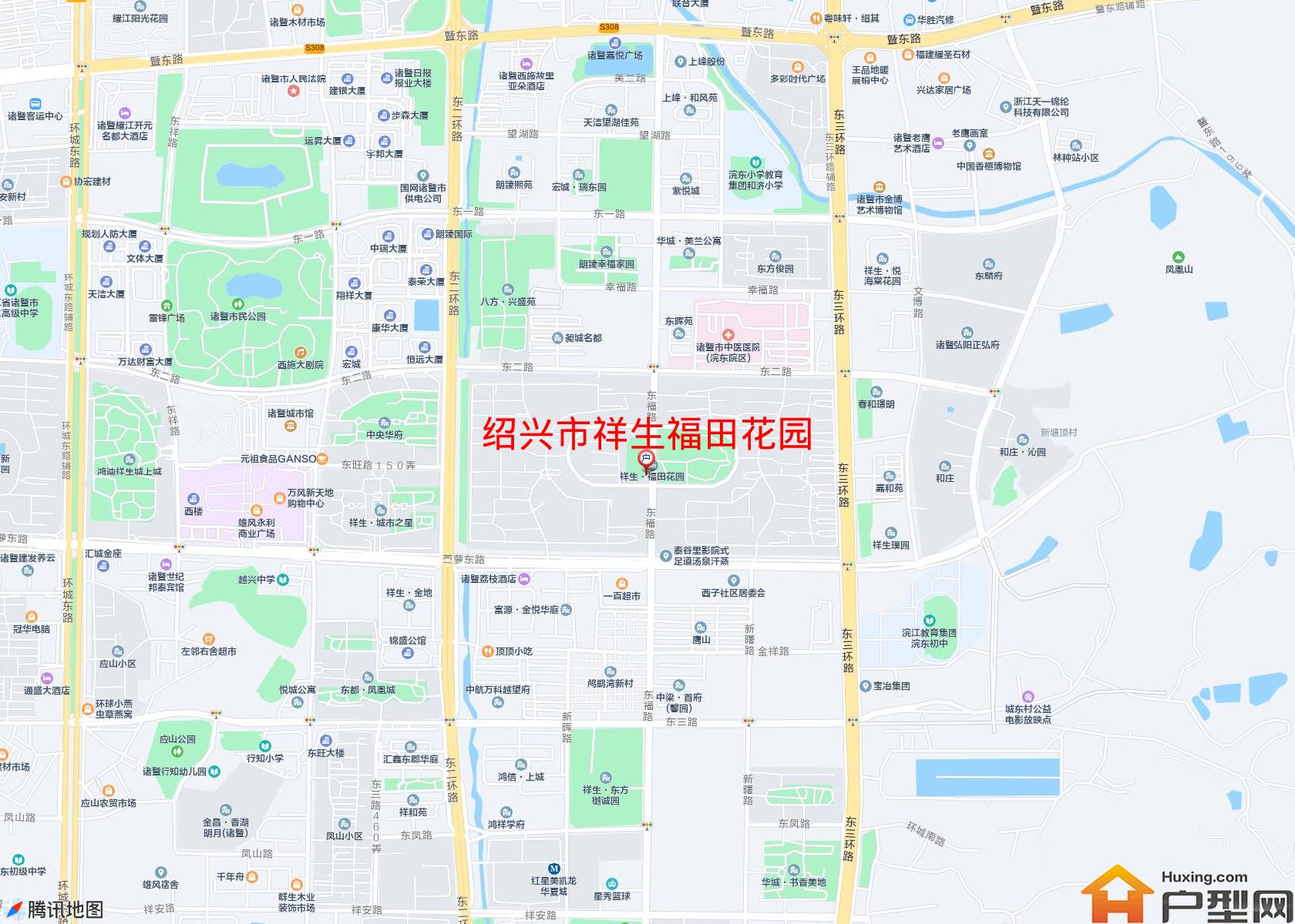 祥生福田花园小区 - 户型网