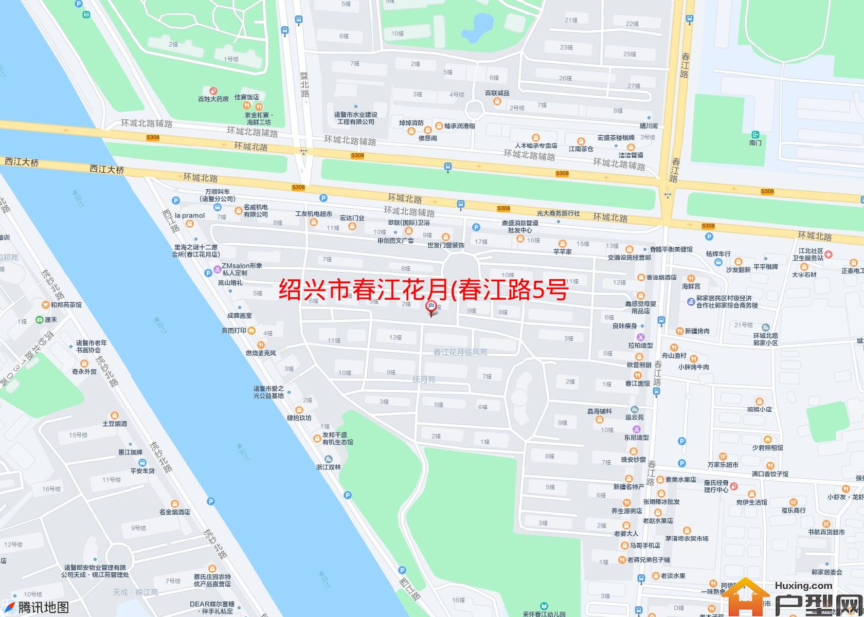 春江花月(春江路5号)小区 - 户型网