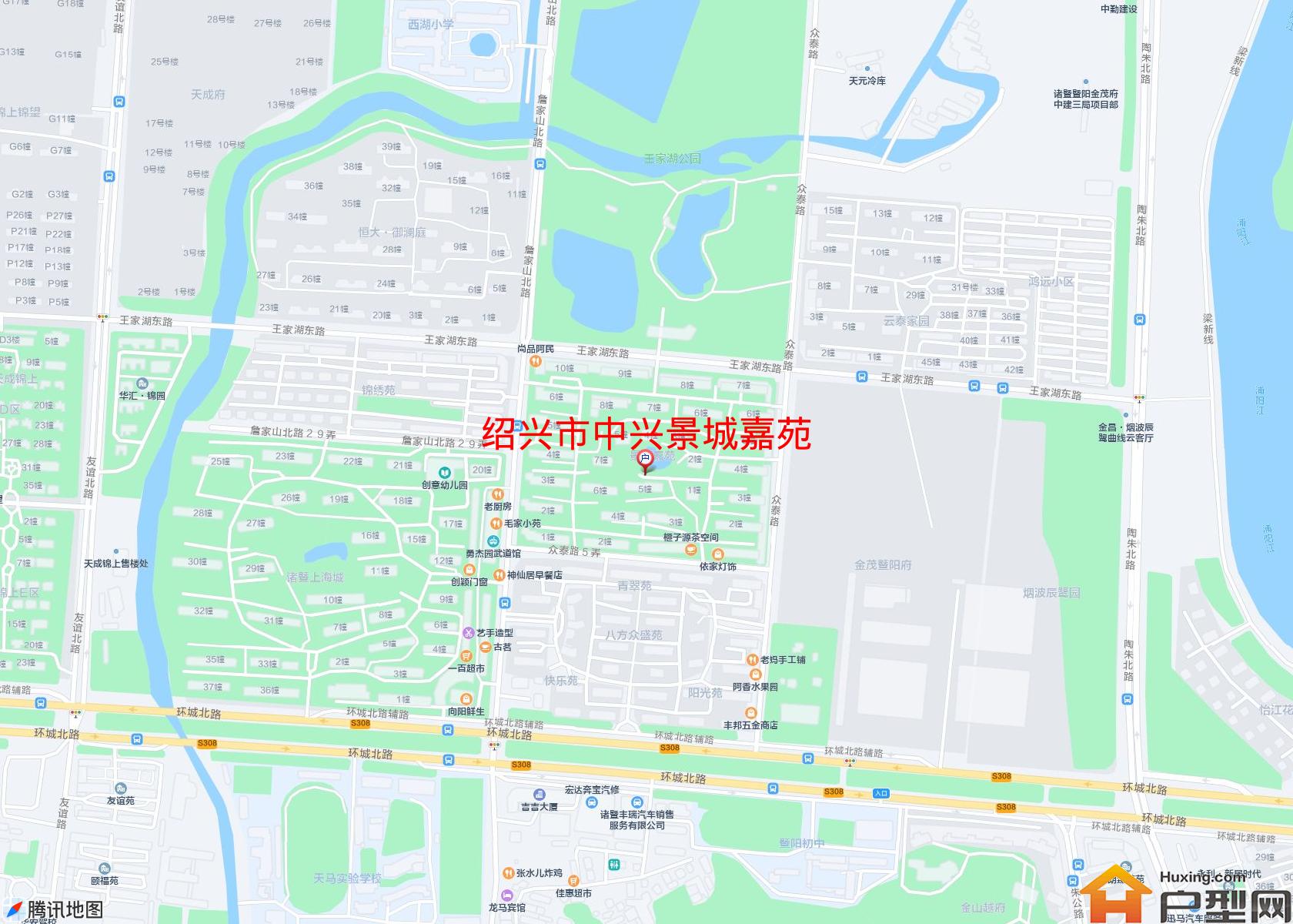 中兴景城嘉苑小区 - 户型网