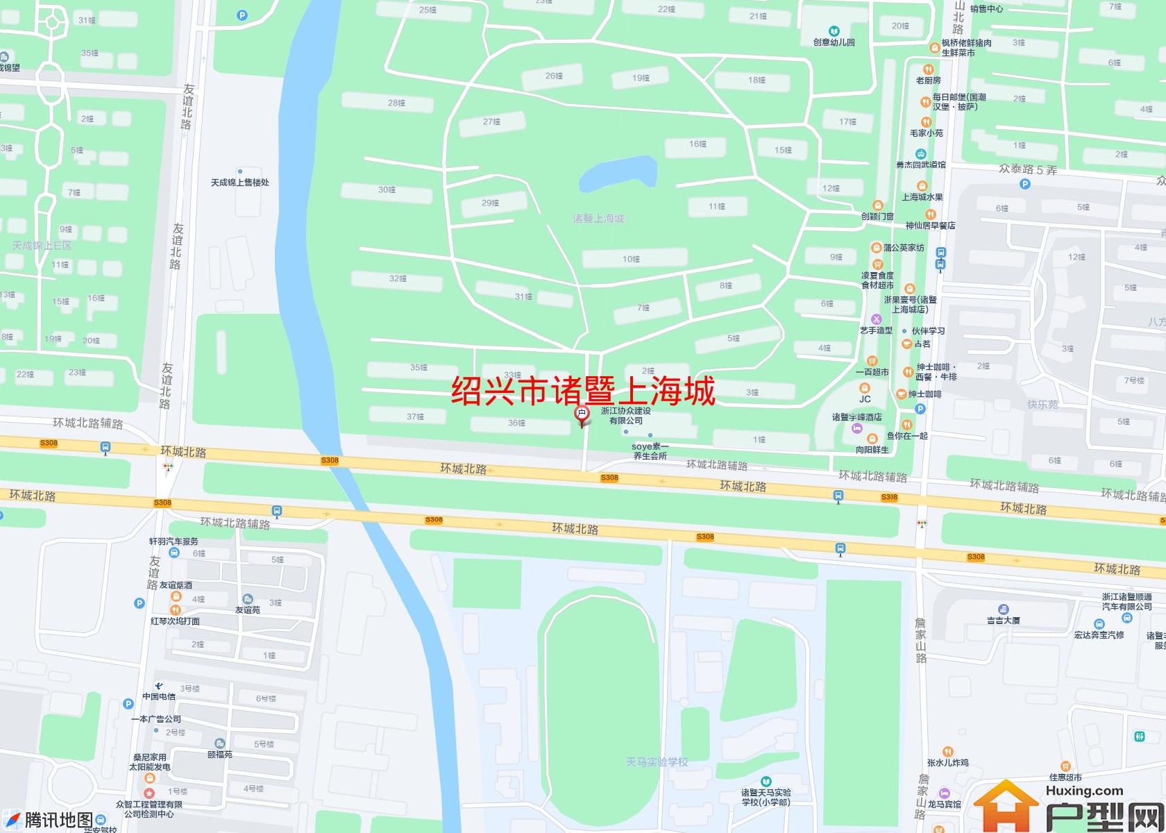 诸暨上海城小区 - 户型网
