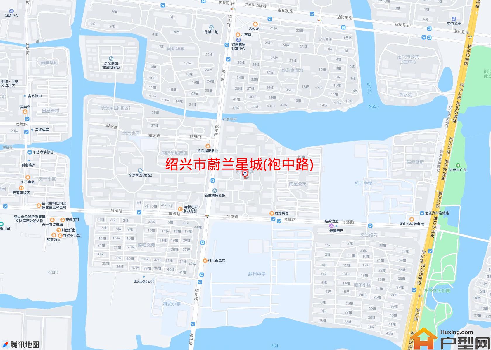 蔚兰星城(袍中路)小区 - 户型网