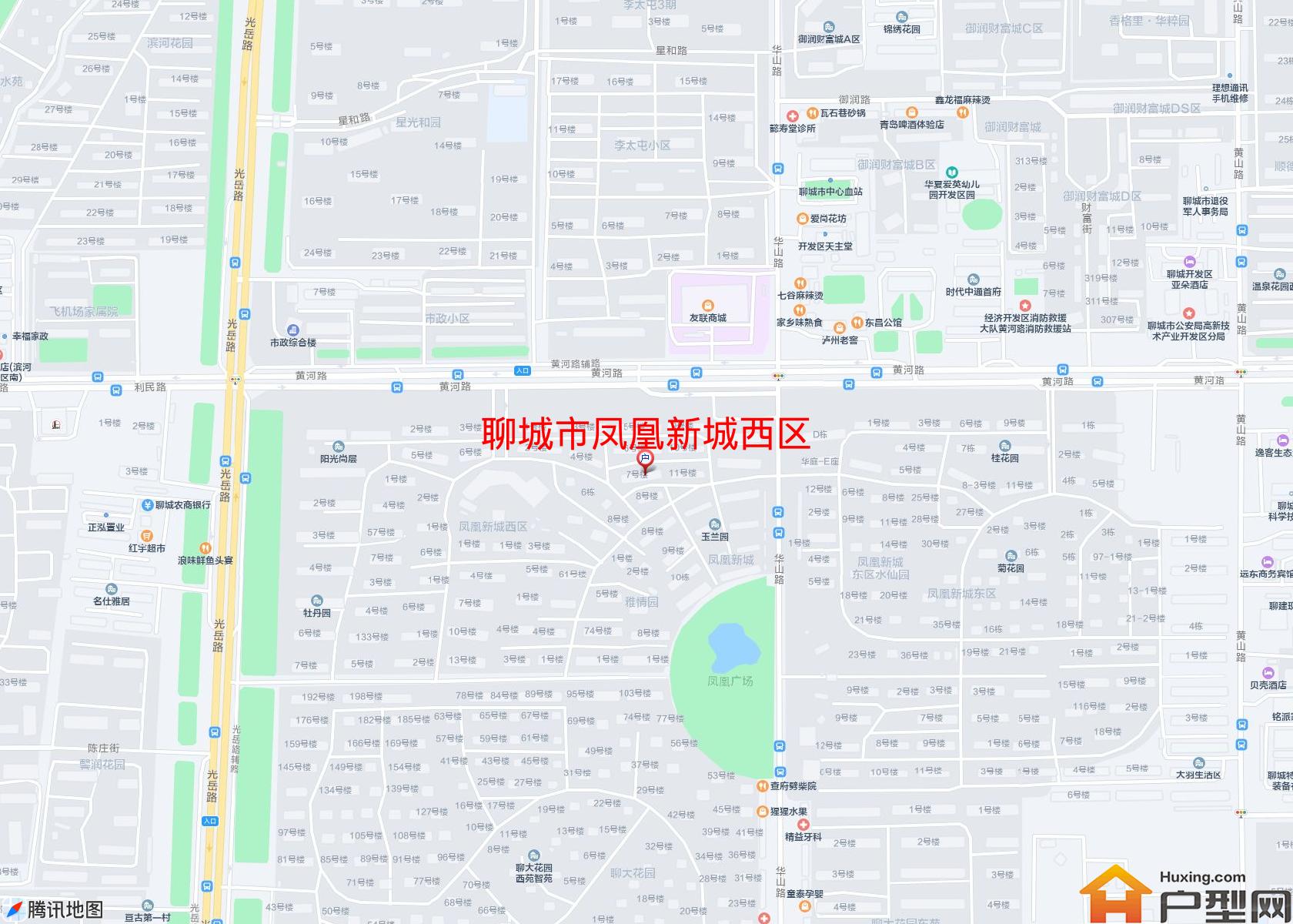 凤凰新城西区小区 - 户型网