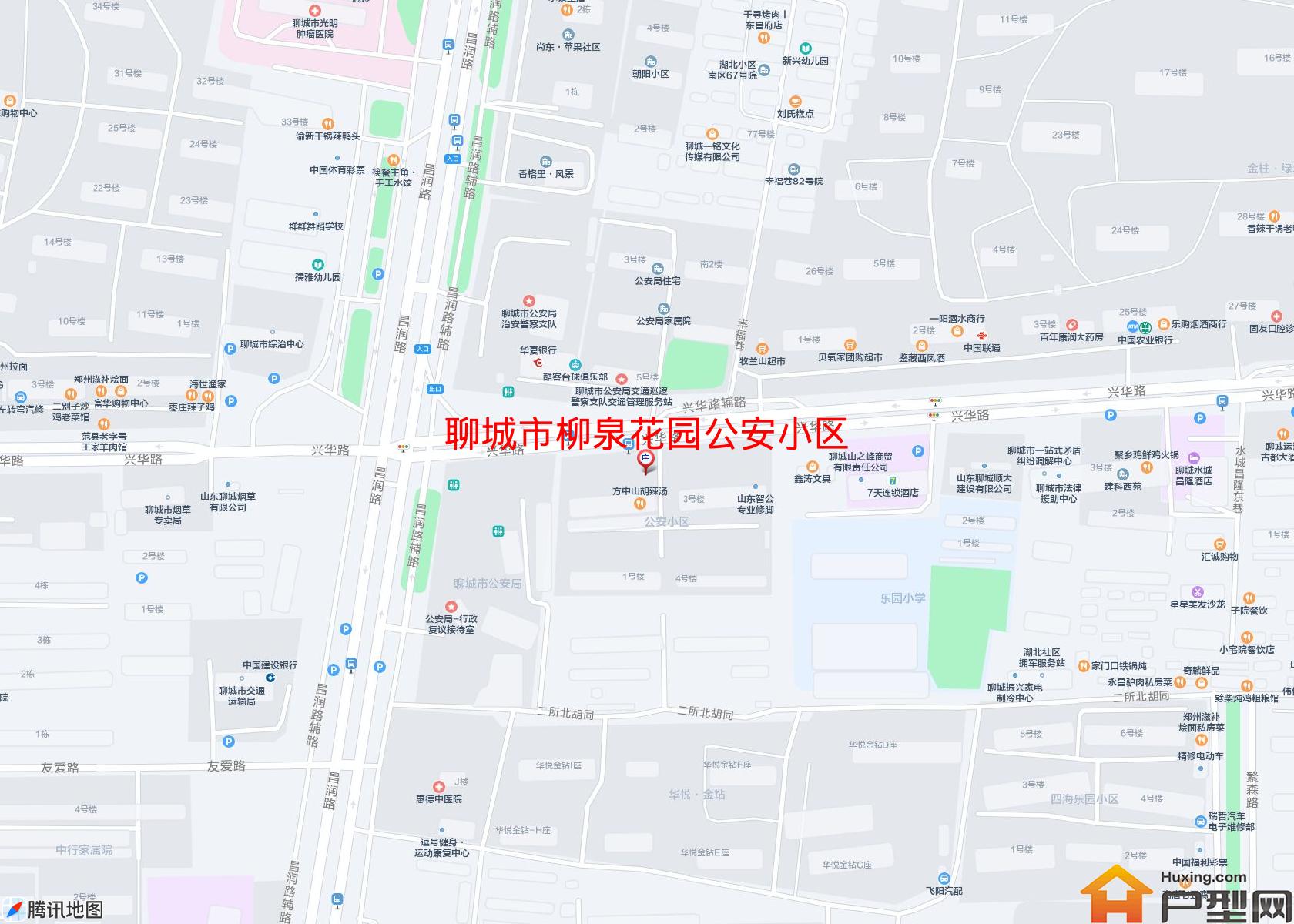 柳泉花园公安小区小区 - 户型网