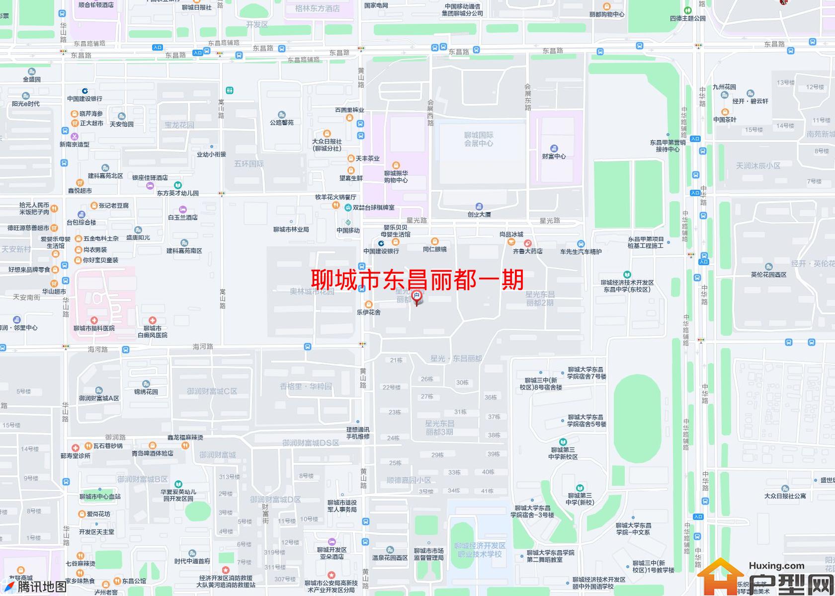 东昌丽都一期小区 - 户型网