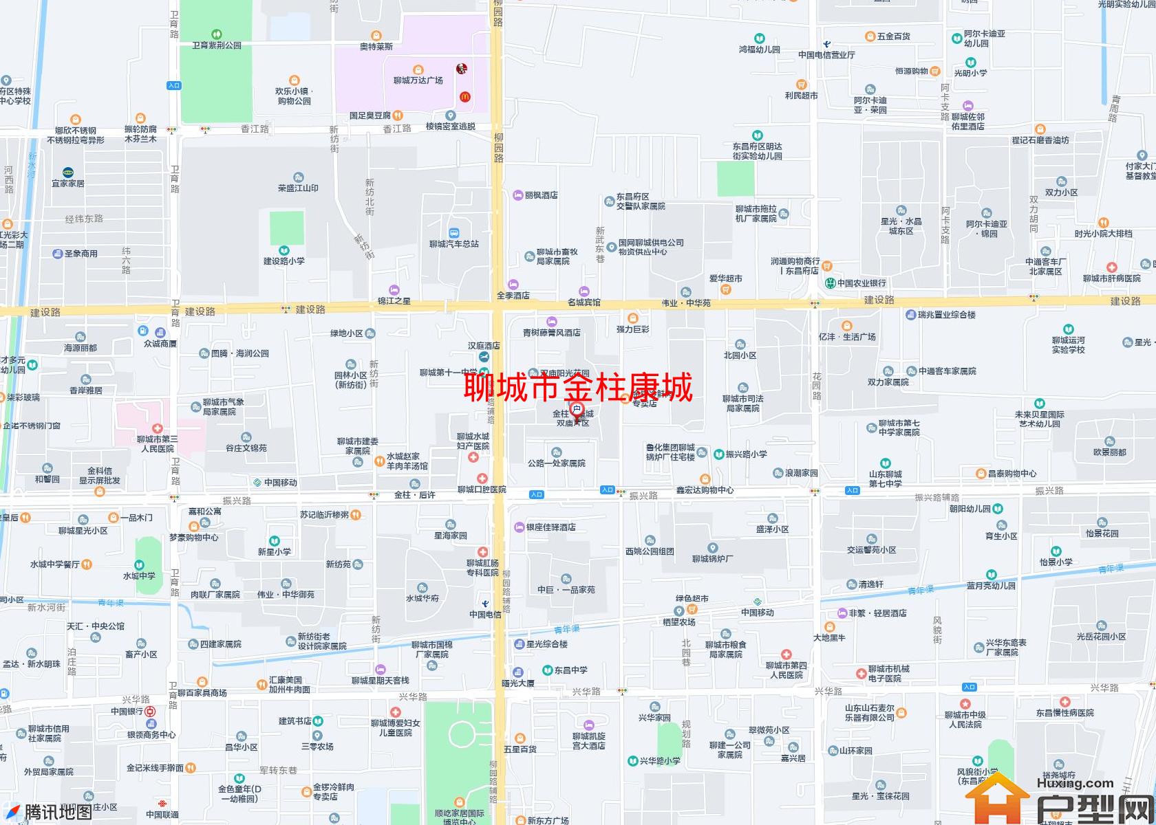 金柱康城小区 - 户型网