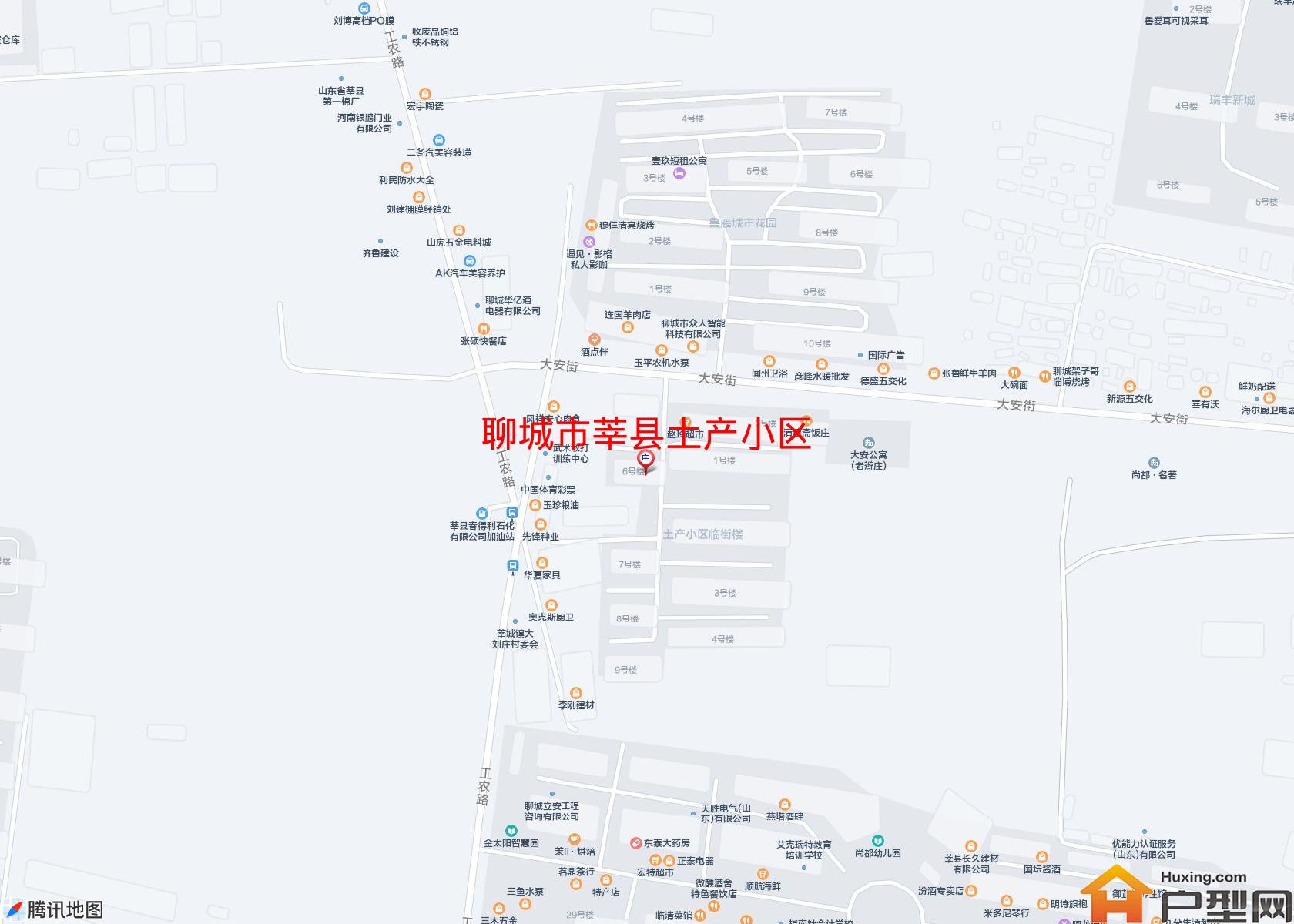 莘县土产小区小区 - 户型网
