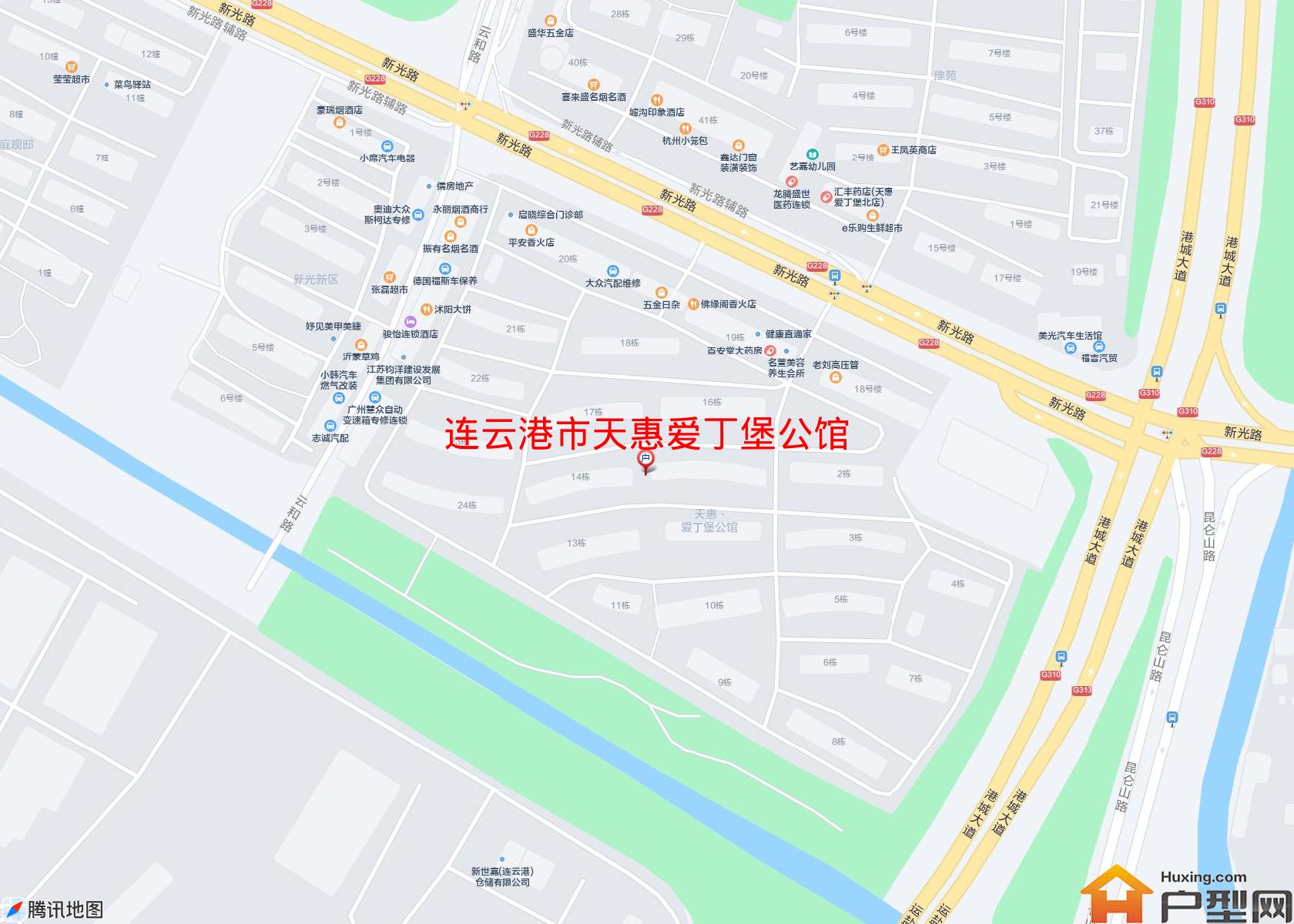 天惠爱丁堡公馆小区 - 户型网