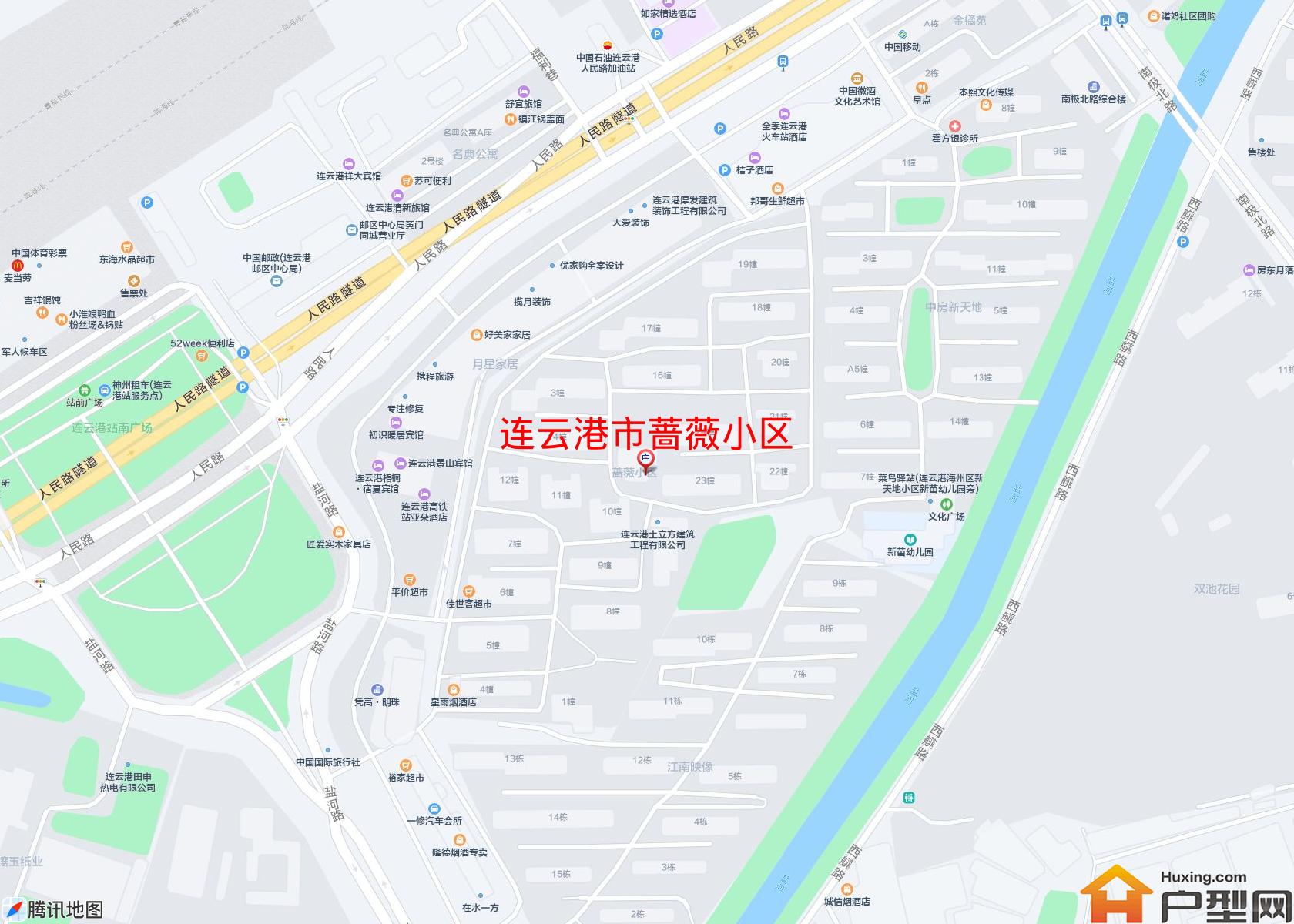 蔷薇小区小区 - 户型网