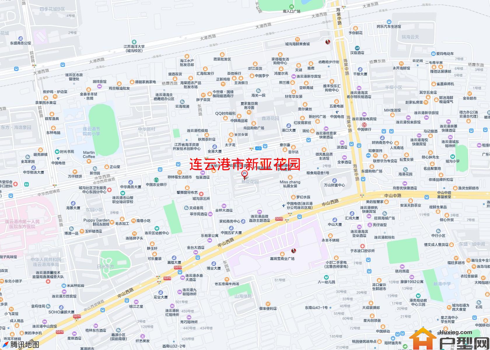 新亚花园小区 - 户型网