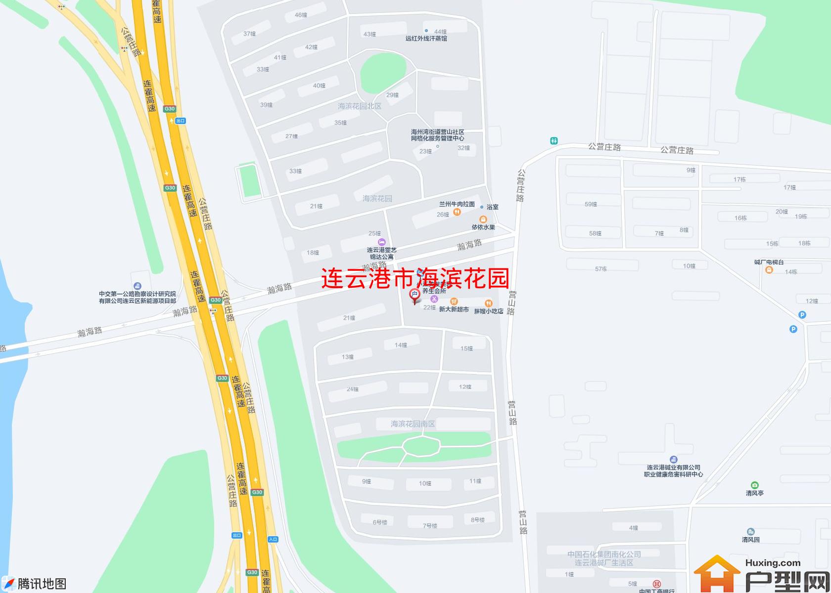 海滨花园小区 - 户型网
