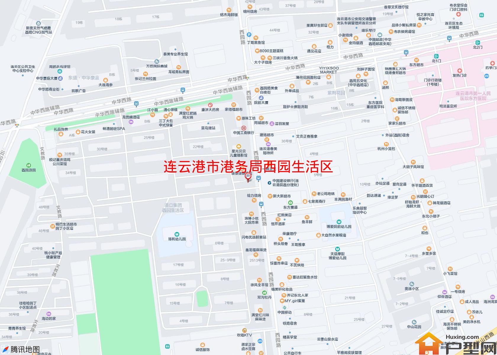 港务局西园生活区小区 - 户型网