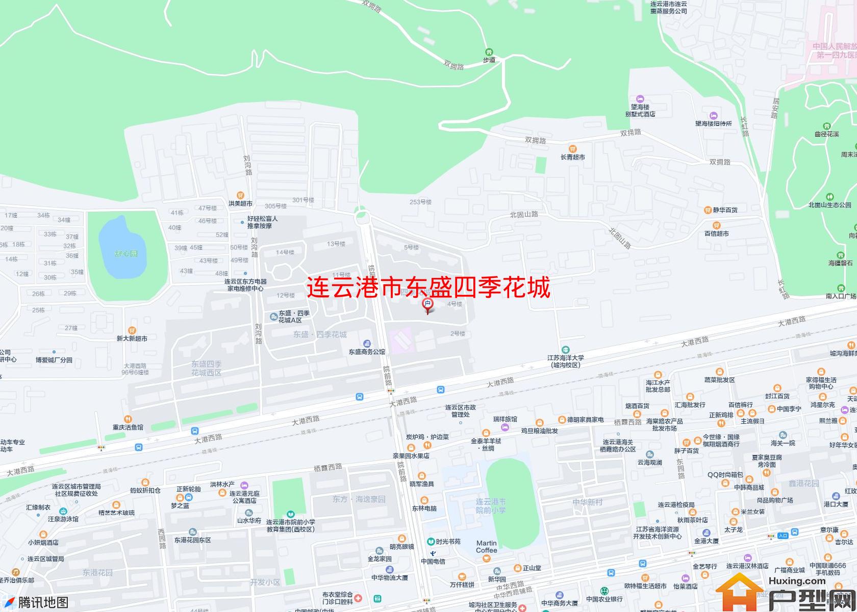东盛四季花城小区 - 户型网