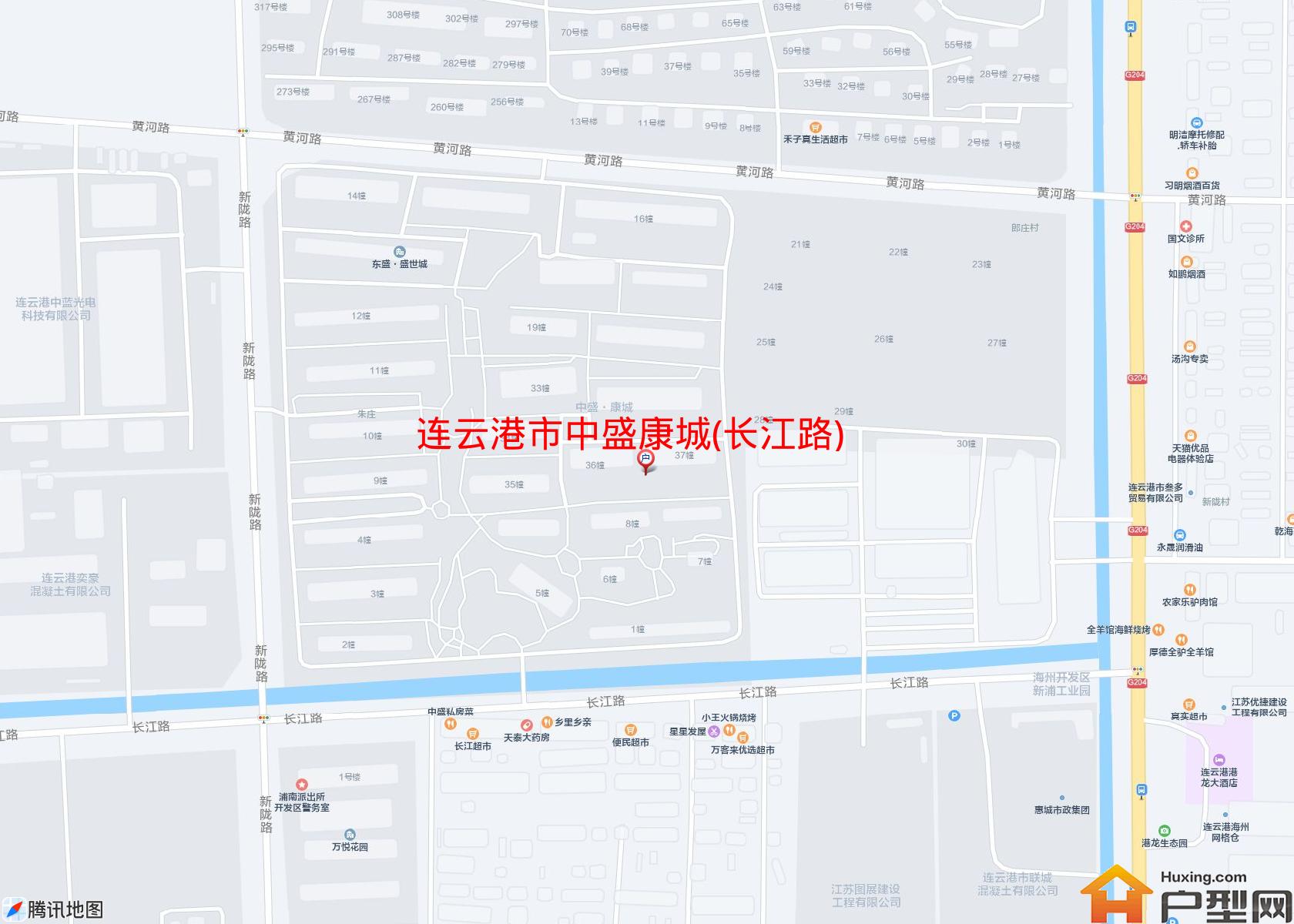 中盛康城(长江路)小区 - 户型网