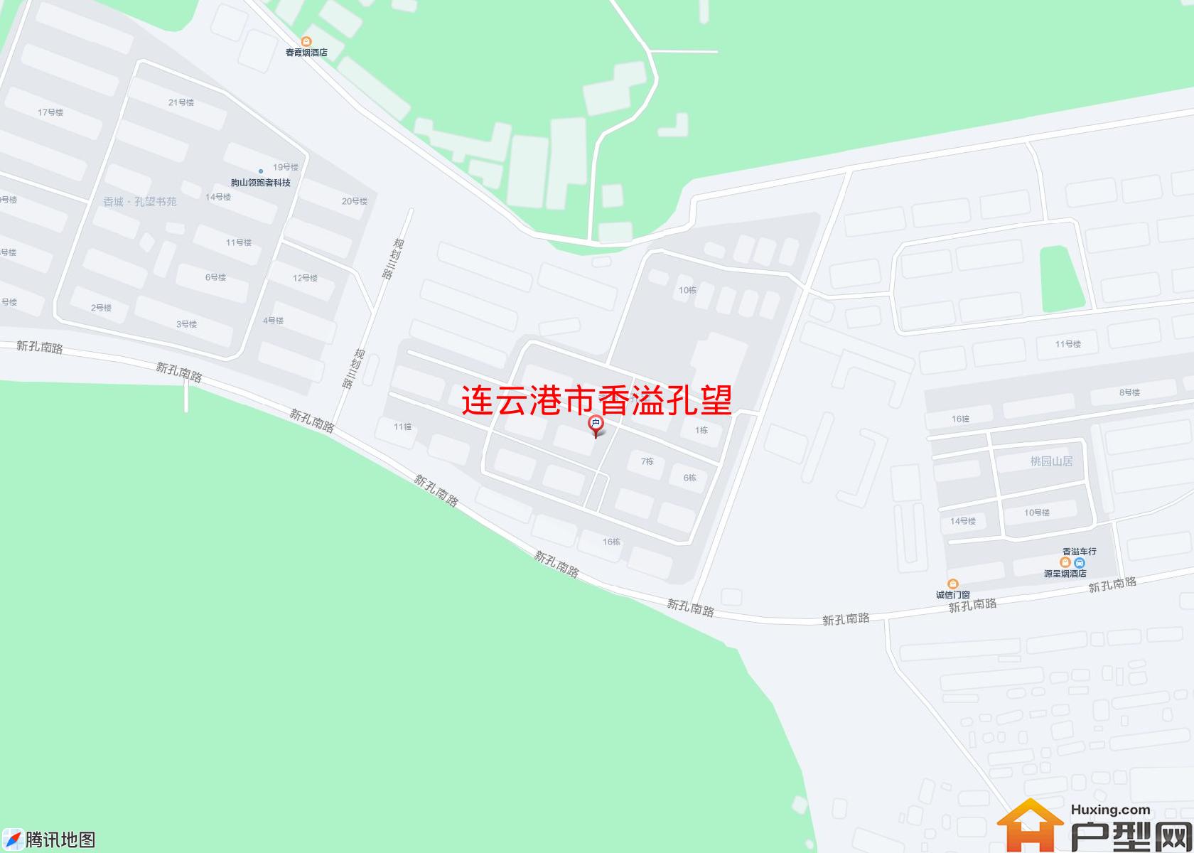 香溢孔望小区 - 户型网