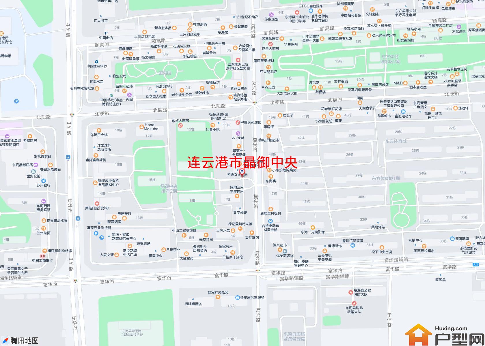 晶御中央小区 - 户型网