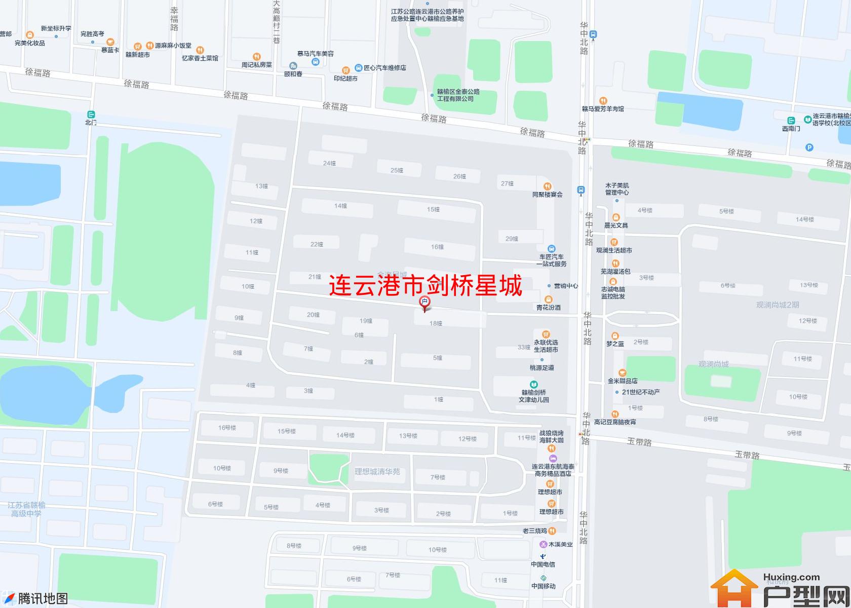 剑桥星城小区 - 户型网