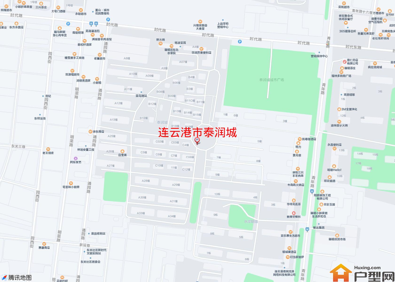 泰润城小区 - 户型网