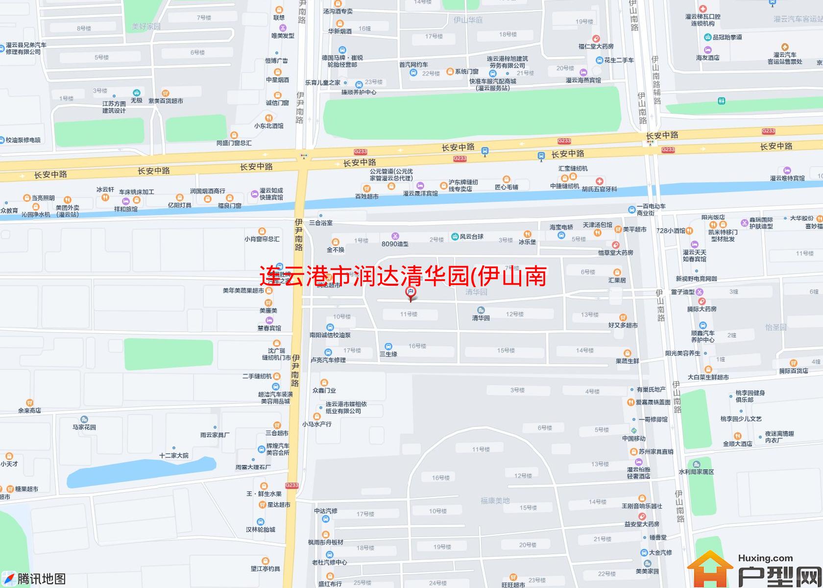 润达清华园(伊山南路)小区 - 户型网