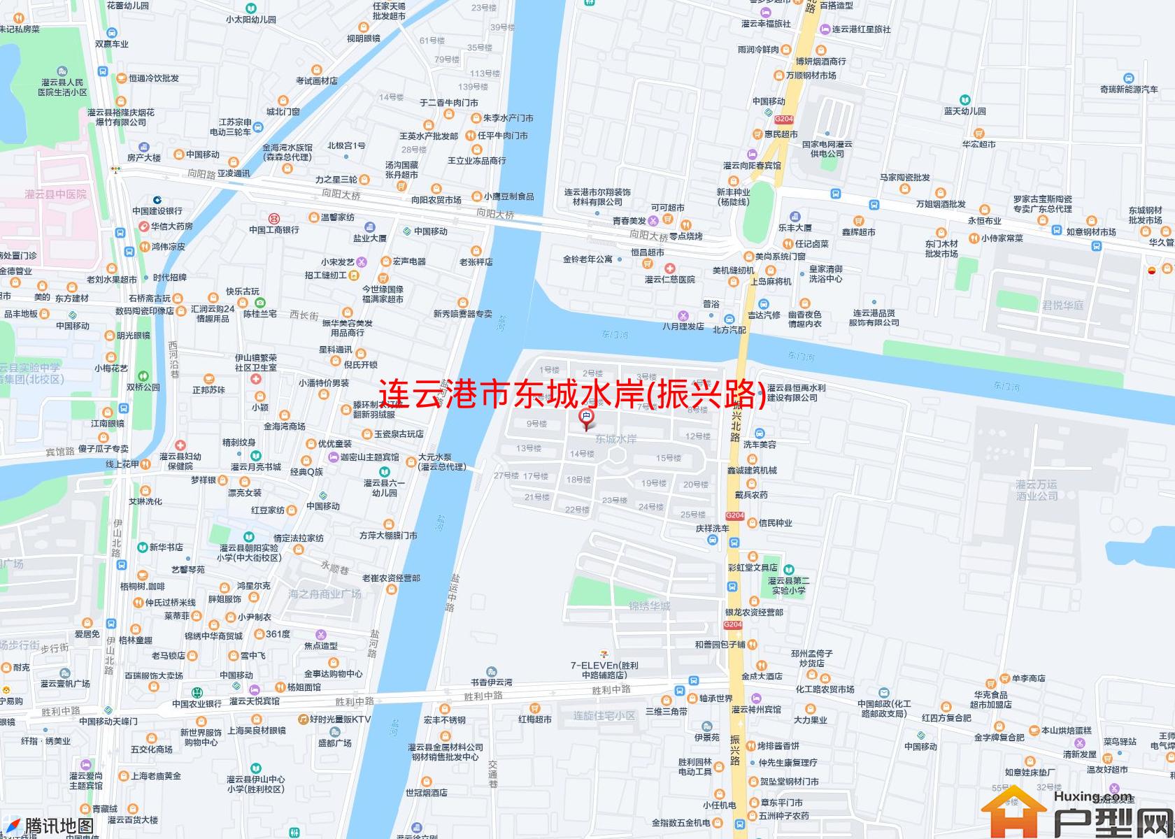 东城水岸(振兴路)小区 - 户型网