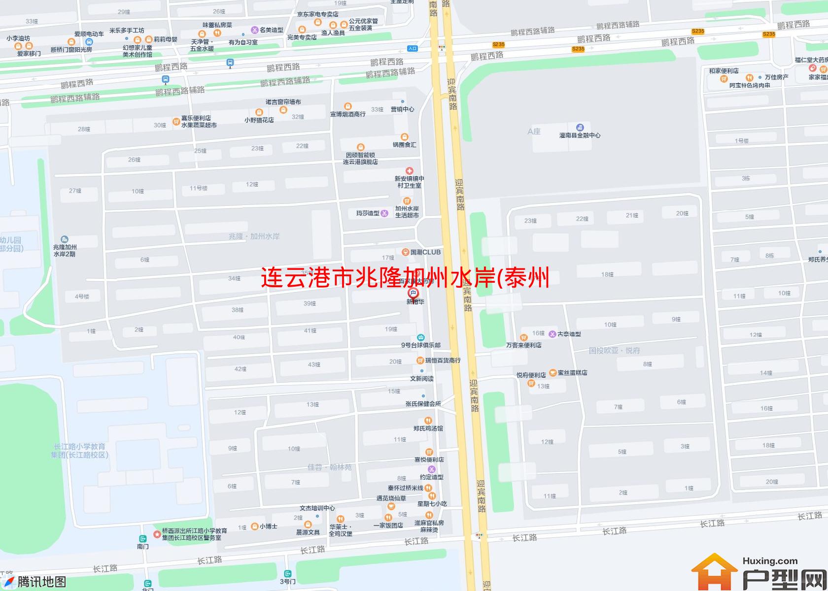 兆隆加州水岸(泰州南路)小区 - 户型网