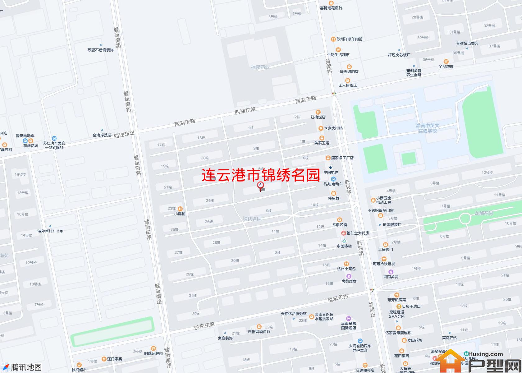 锦绣名园小区 - 户型网
