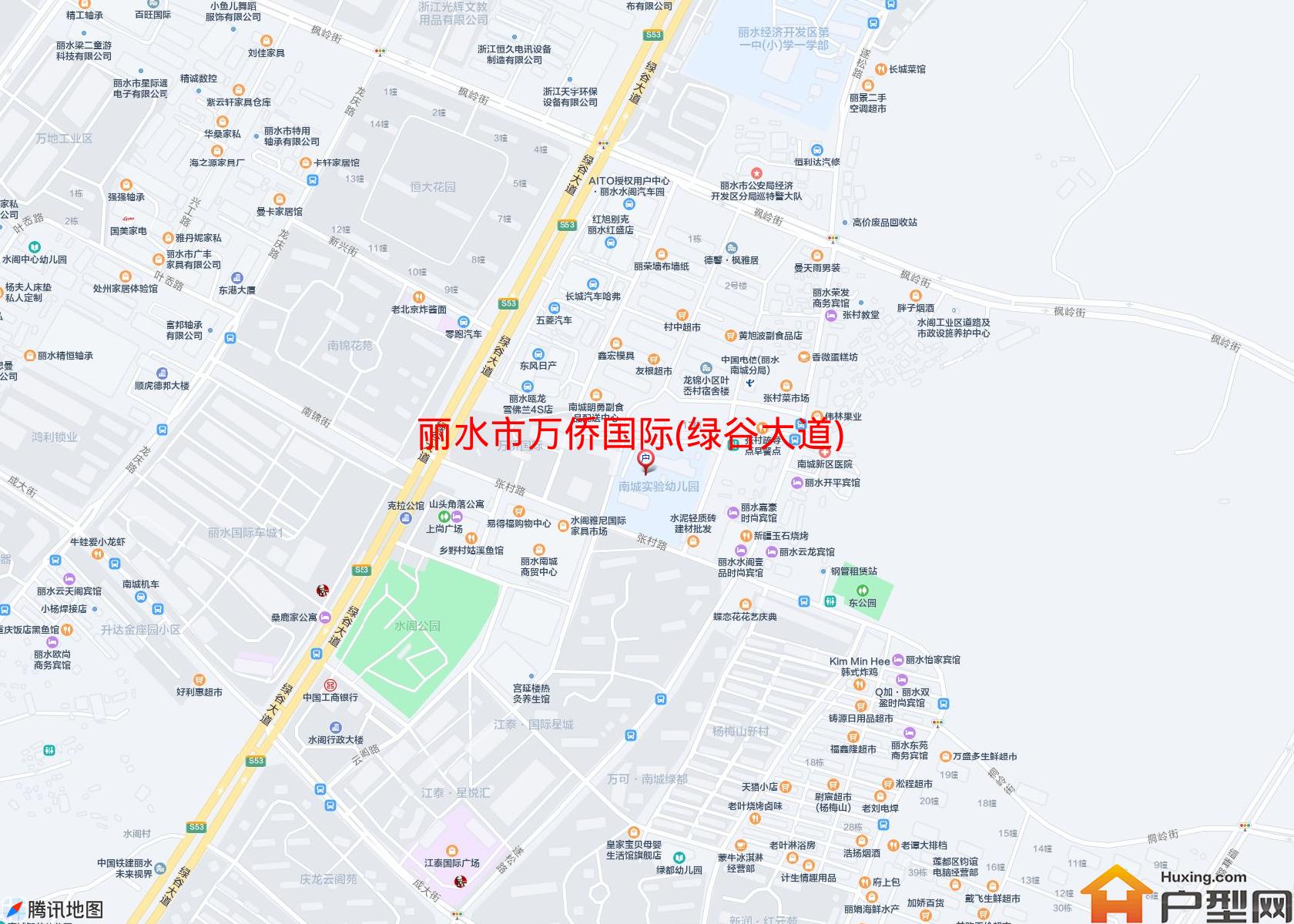 万侨国际(绿谷大道)小区 - 户型网