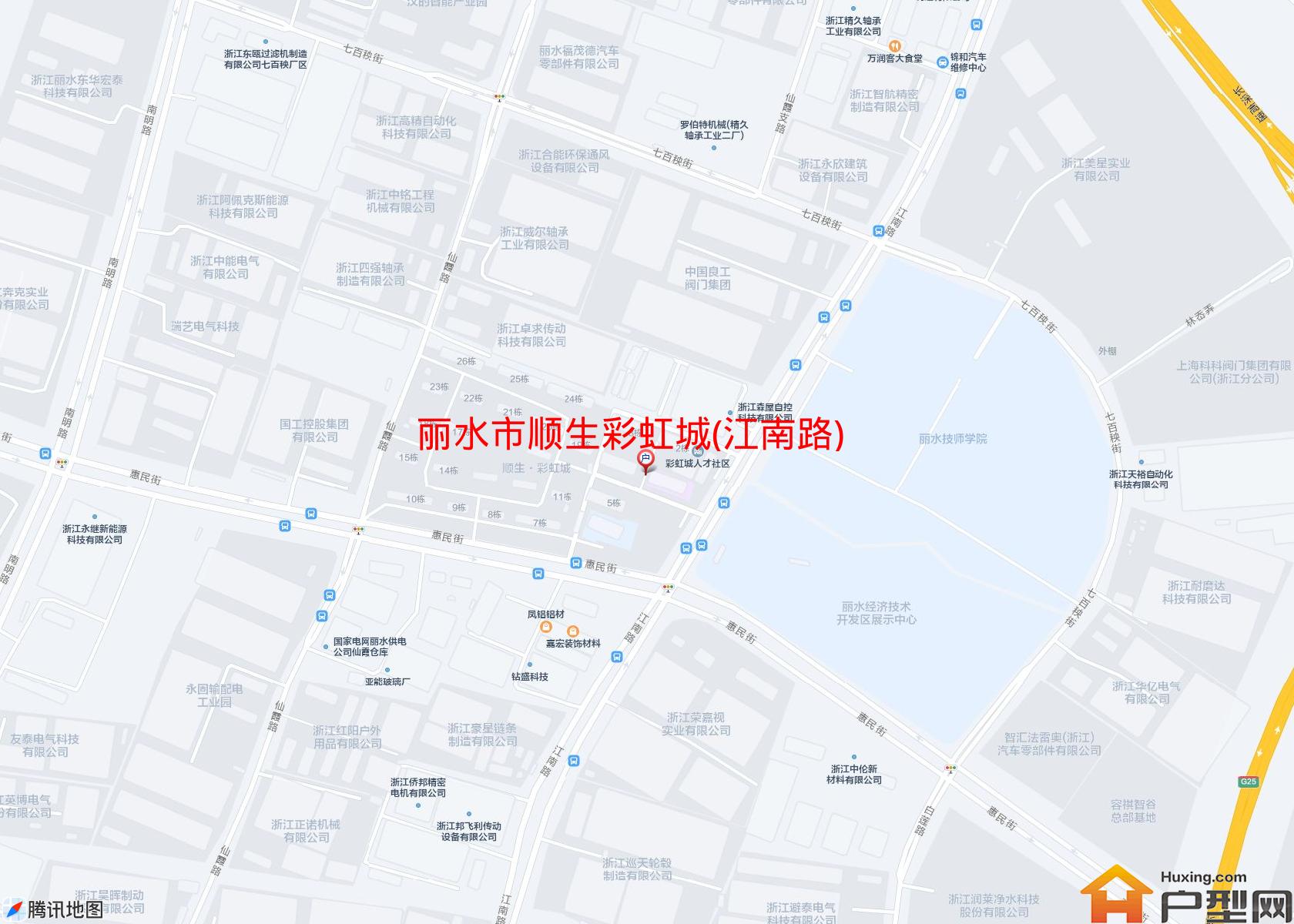 顺生彩虹城(江南路)小区 - 户型网