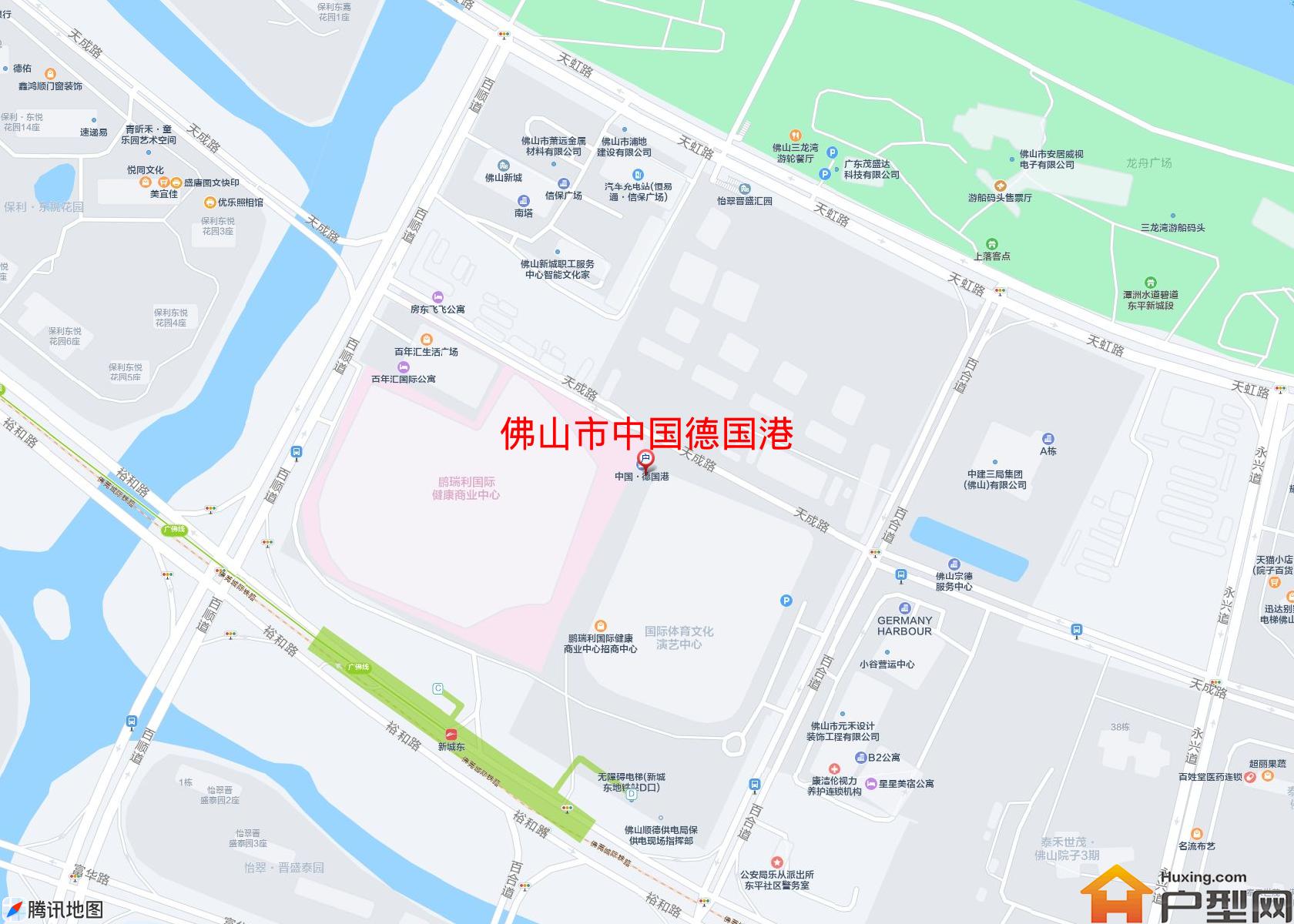 中国德国港小区 - 户型网
