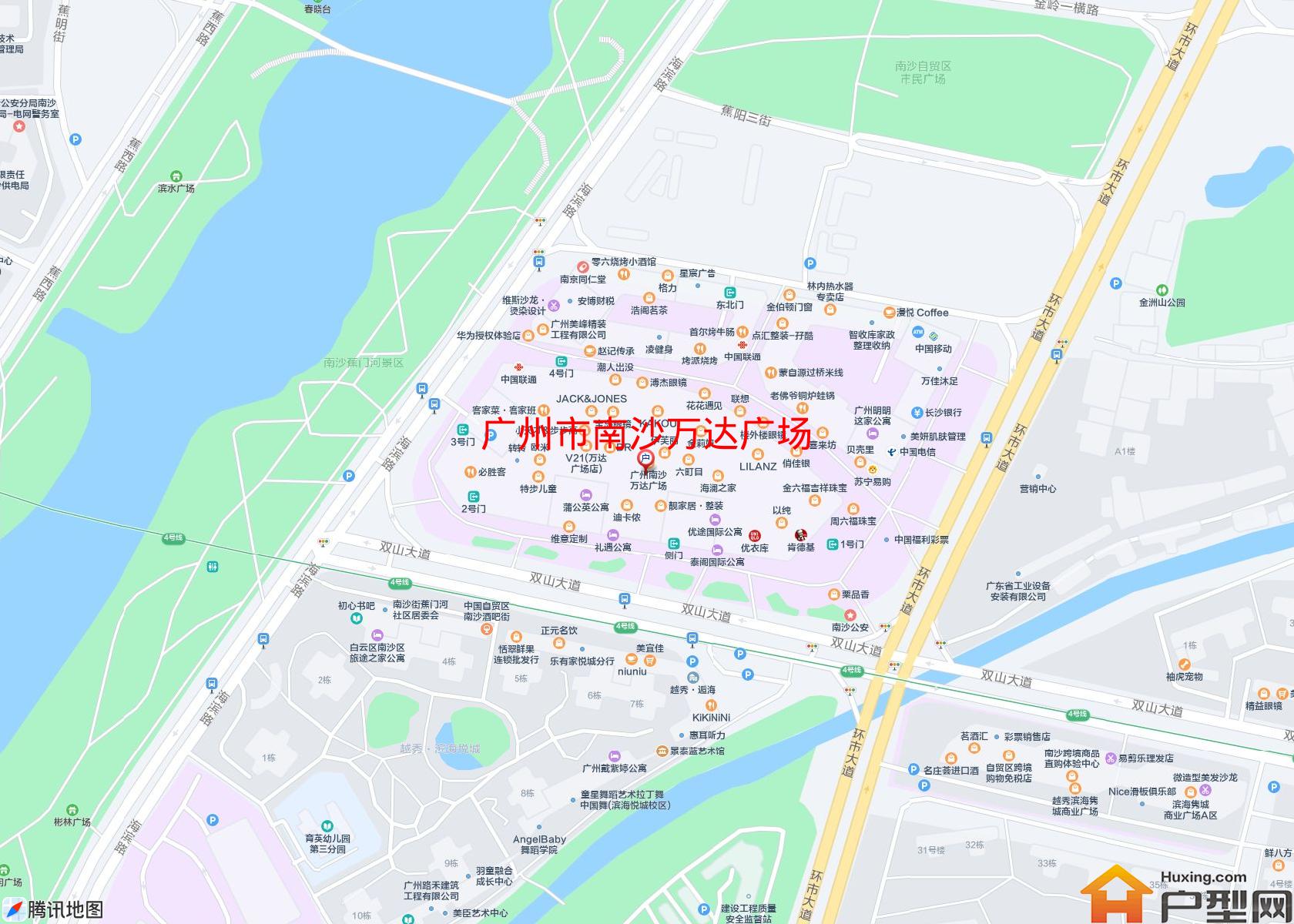 南沙万达广场小区 - 户型网