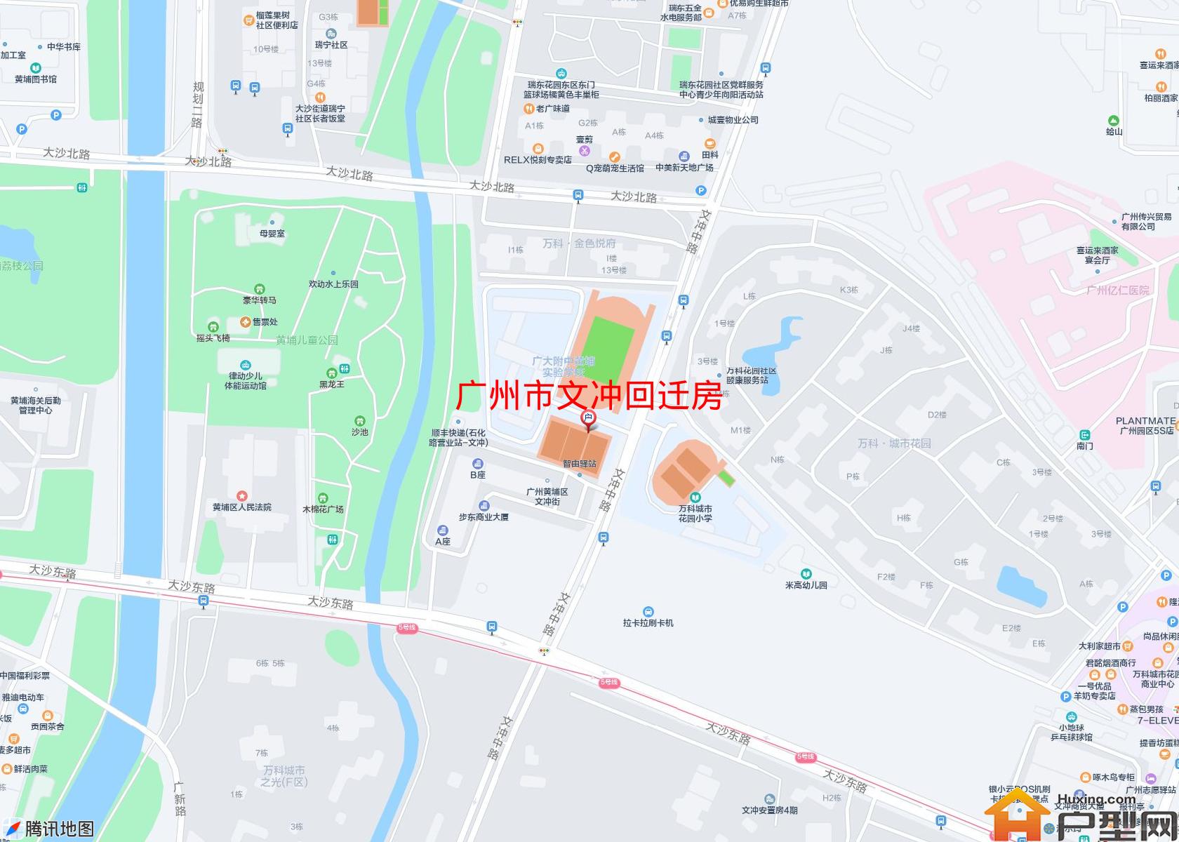 文冲回迁房小区 - 户型网