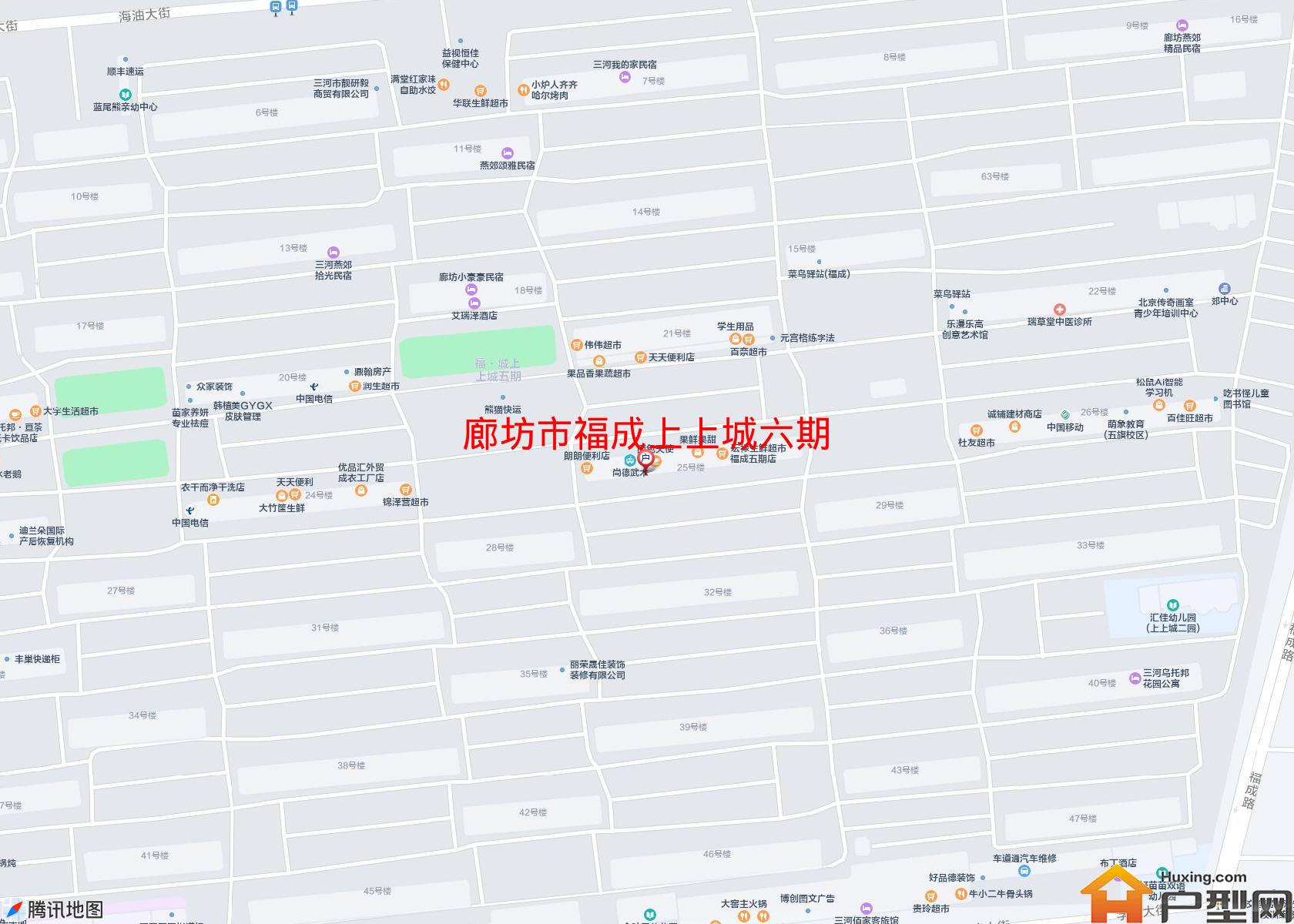 福成上上城六期小区 - 户型网