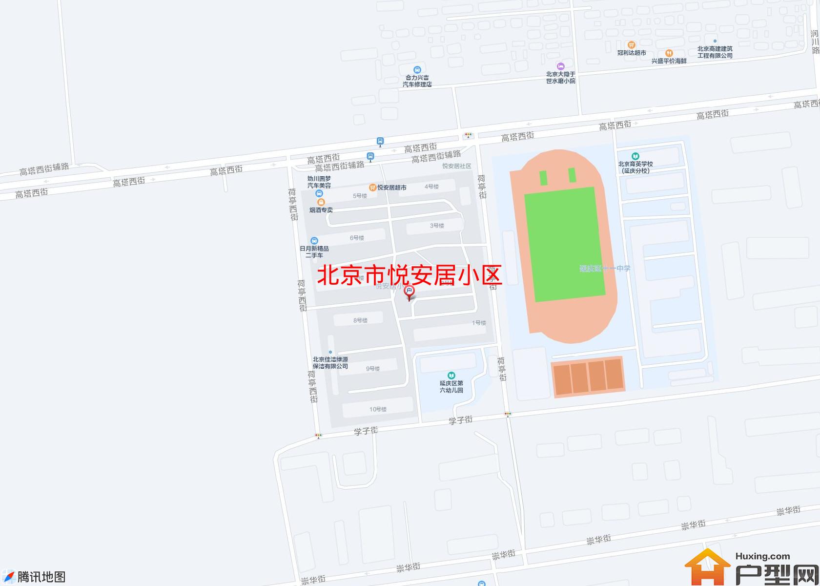 悦安居小区小区 - 户型网