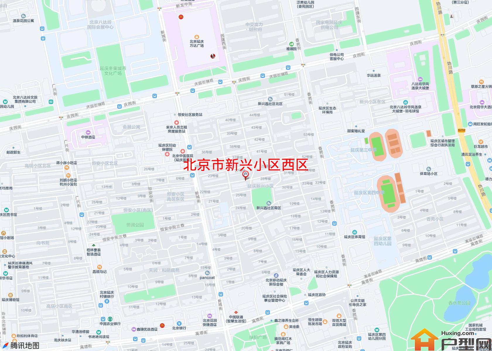 新兴小区西区小区 - 户型网