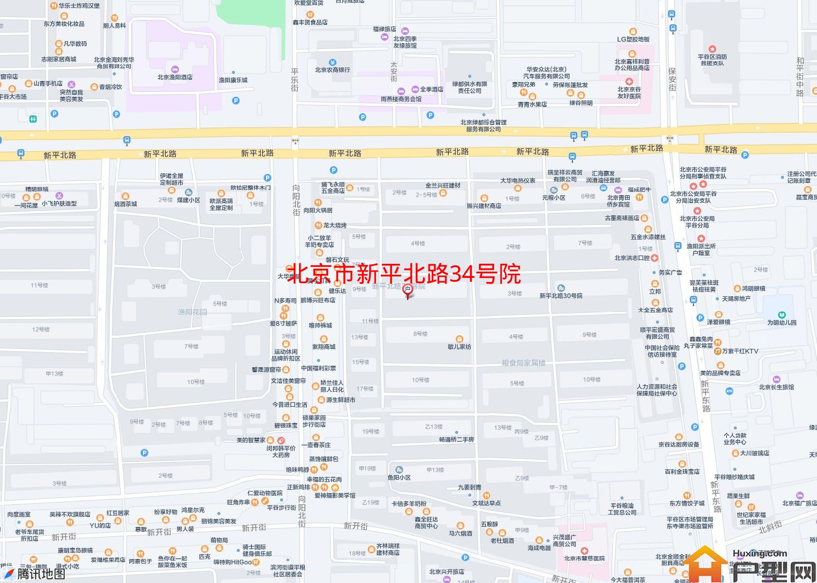 新平北路34号院小区 - 户型网