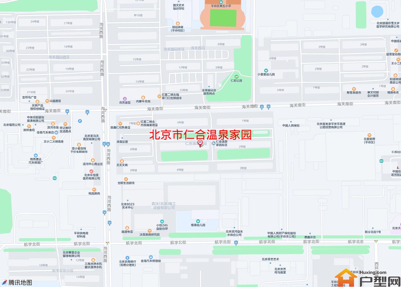 仁合温泉家园小区 - 户型网