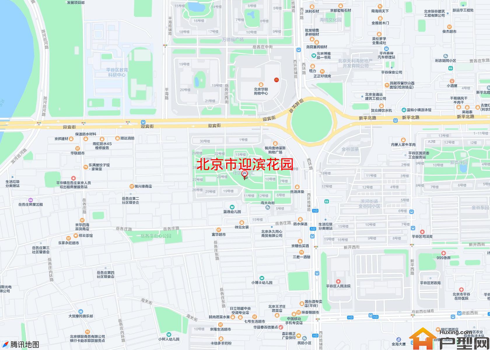 迎滨花园小区 - 户型网
